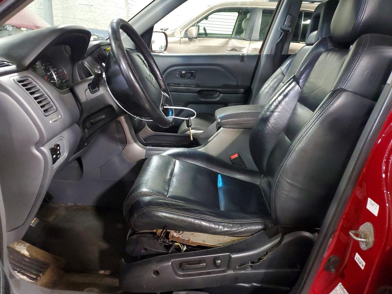 2003 Honda Pilot Exl Темно-бордовый vin: 2HKYF18533H608948