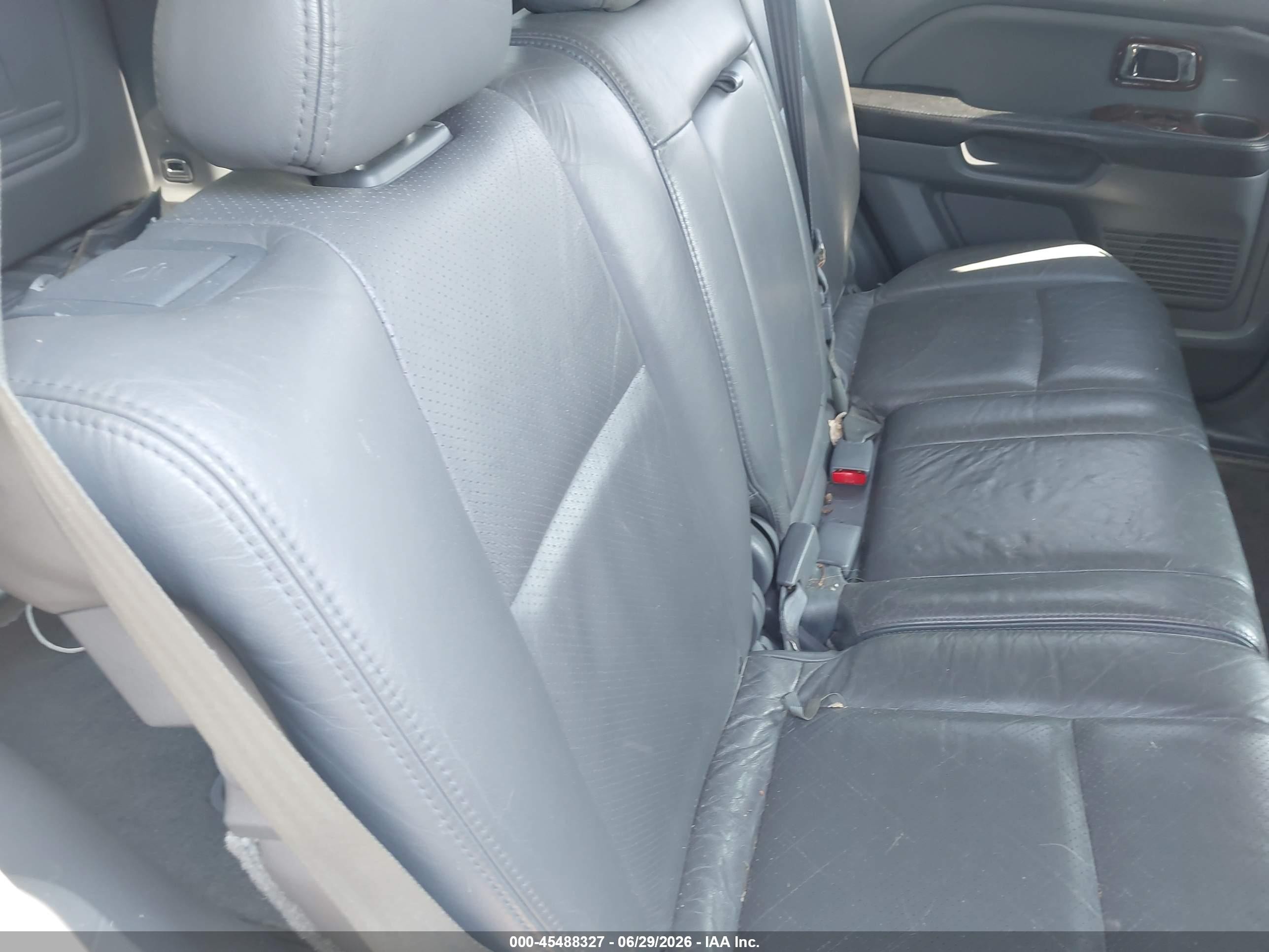 2004 Honda Pilot Ex-l Silver vin: 2HKYF18534H503246