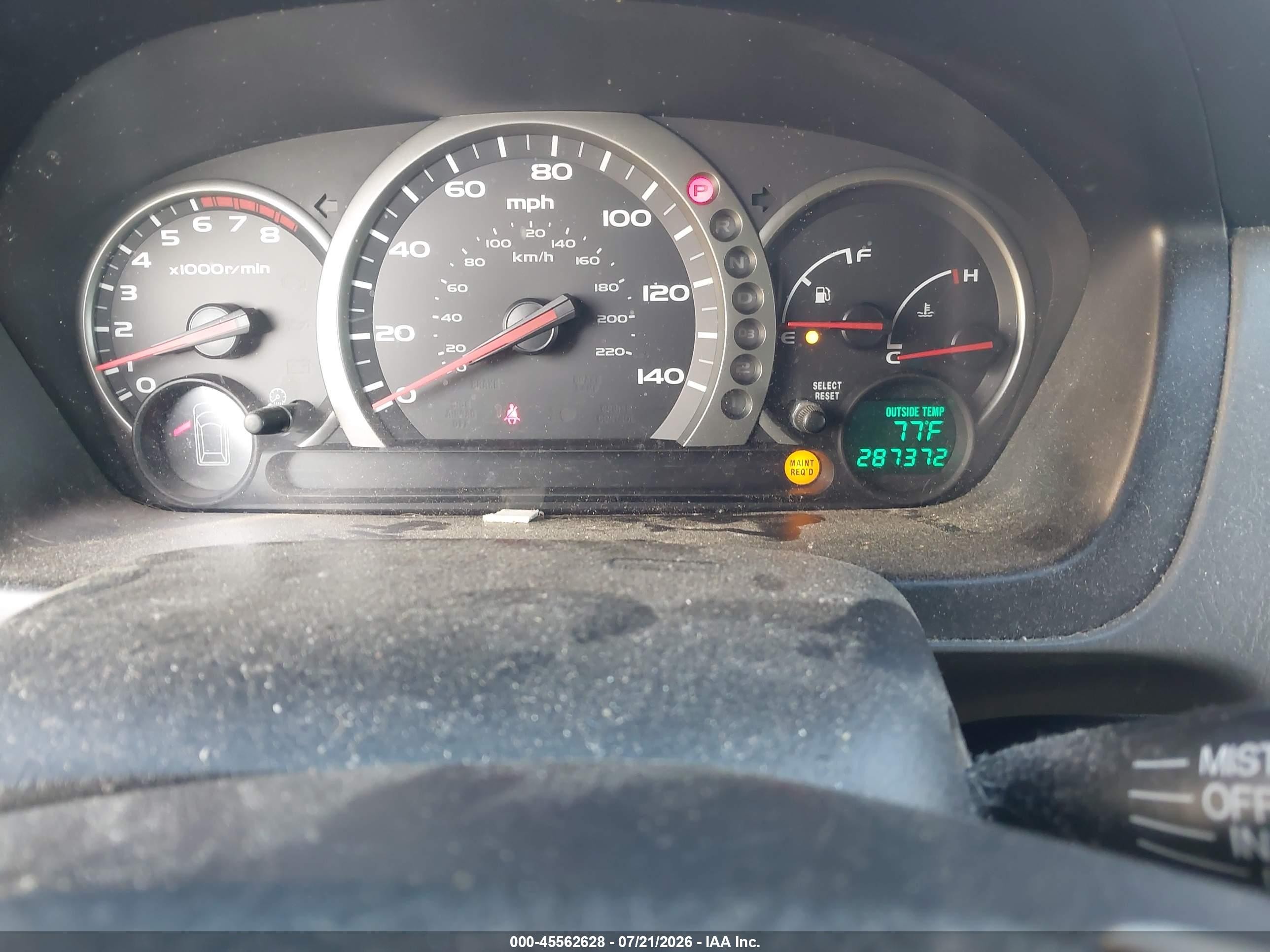 2004 Honda Pilot Ex-l White vin: 2HKYF18534H567125