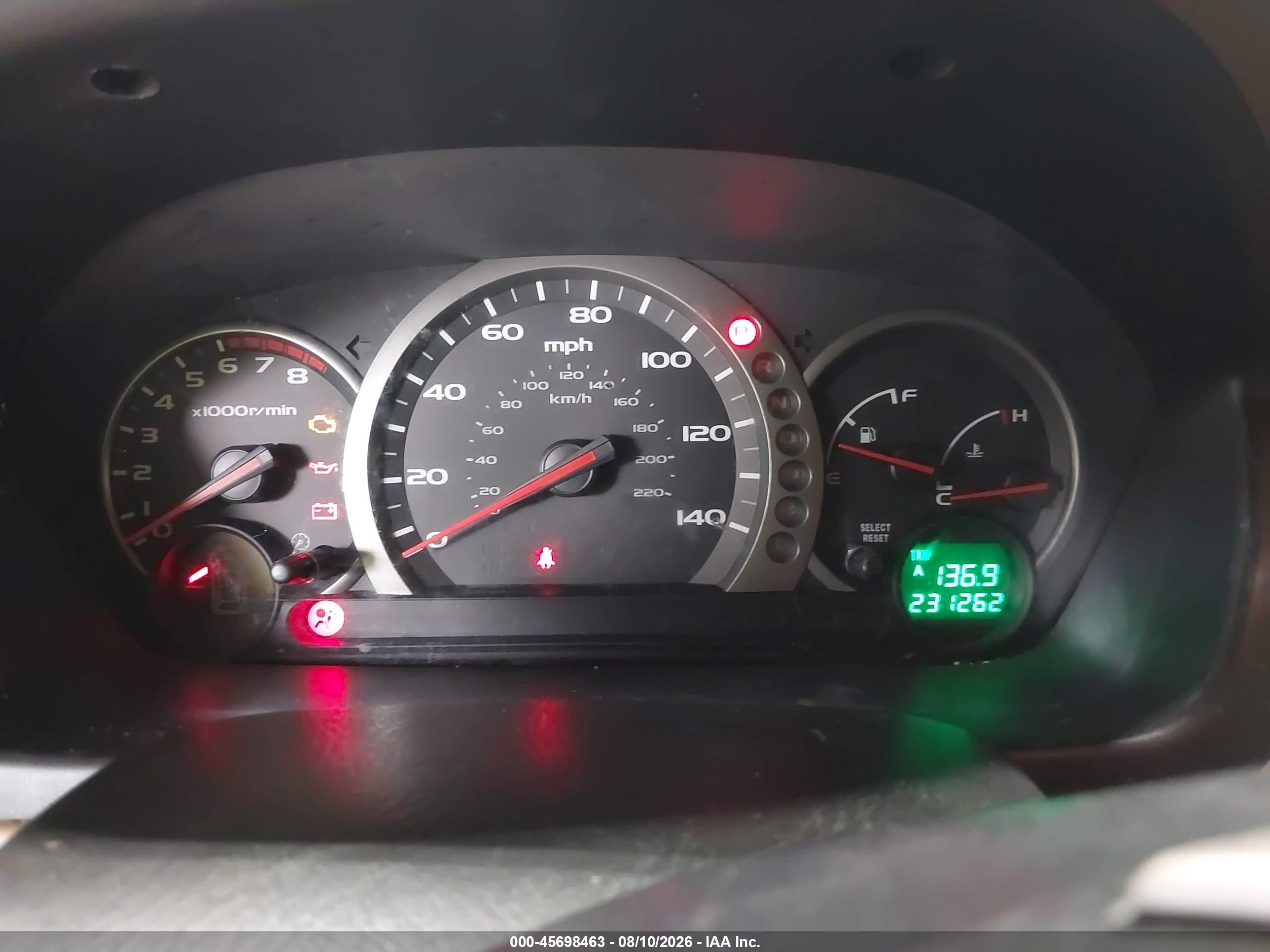 2004 Honda Pilot Ex-l Gold vin: 2HKYF18534H614637