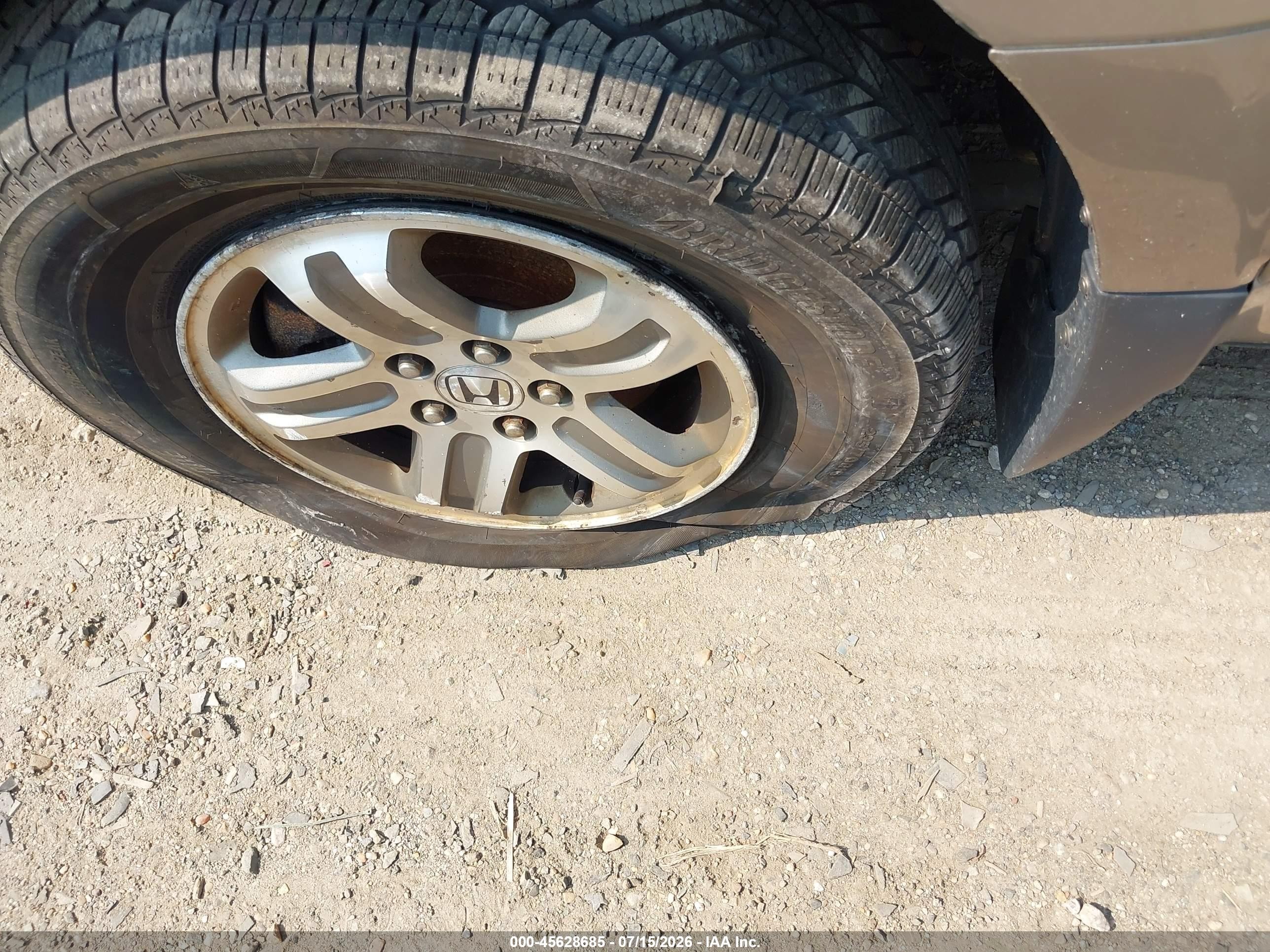 2004 Honda Pilot Ex-l Cream vin: 2HKYF18534H619904