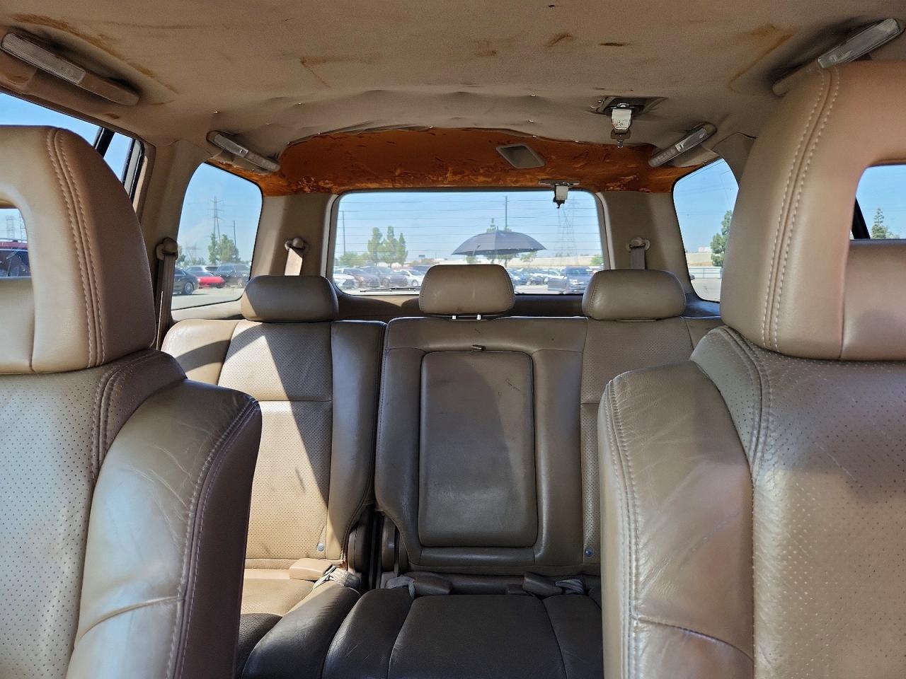 2005 Honda Pilot Exl Tan vin: 2HKYF18535H511395