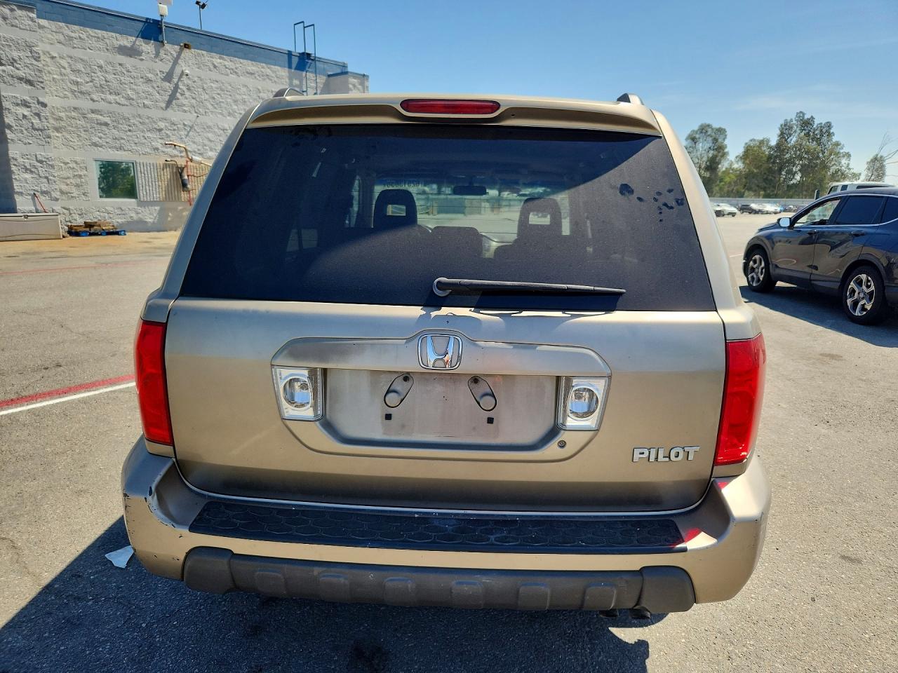2005 Honda Pilot Exl Tan vin: 2HKYF18535H511395