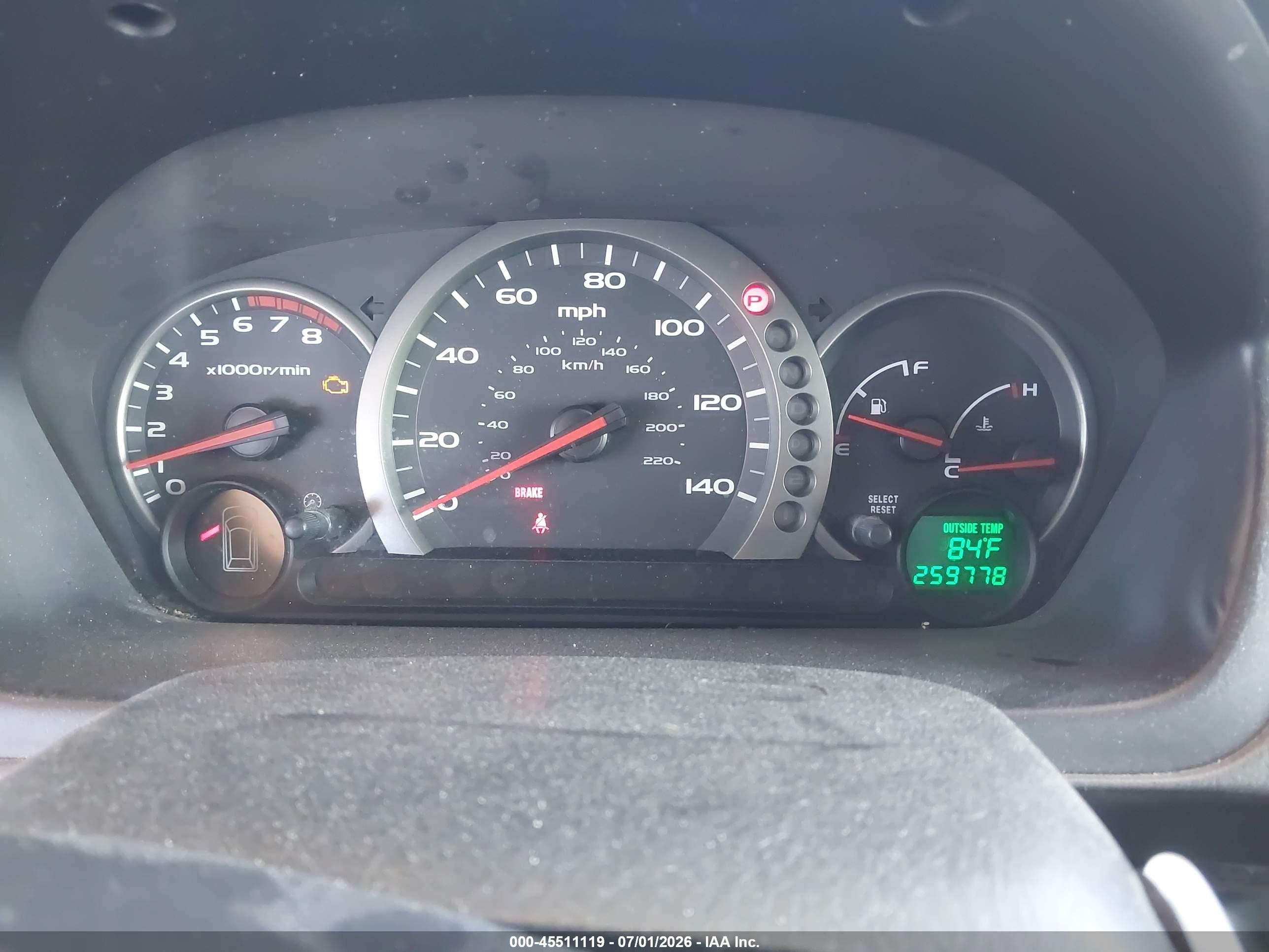 2005 Honda Pilot Ex-l Blue vin: 2HKYF18535H515222