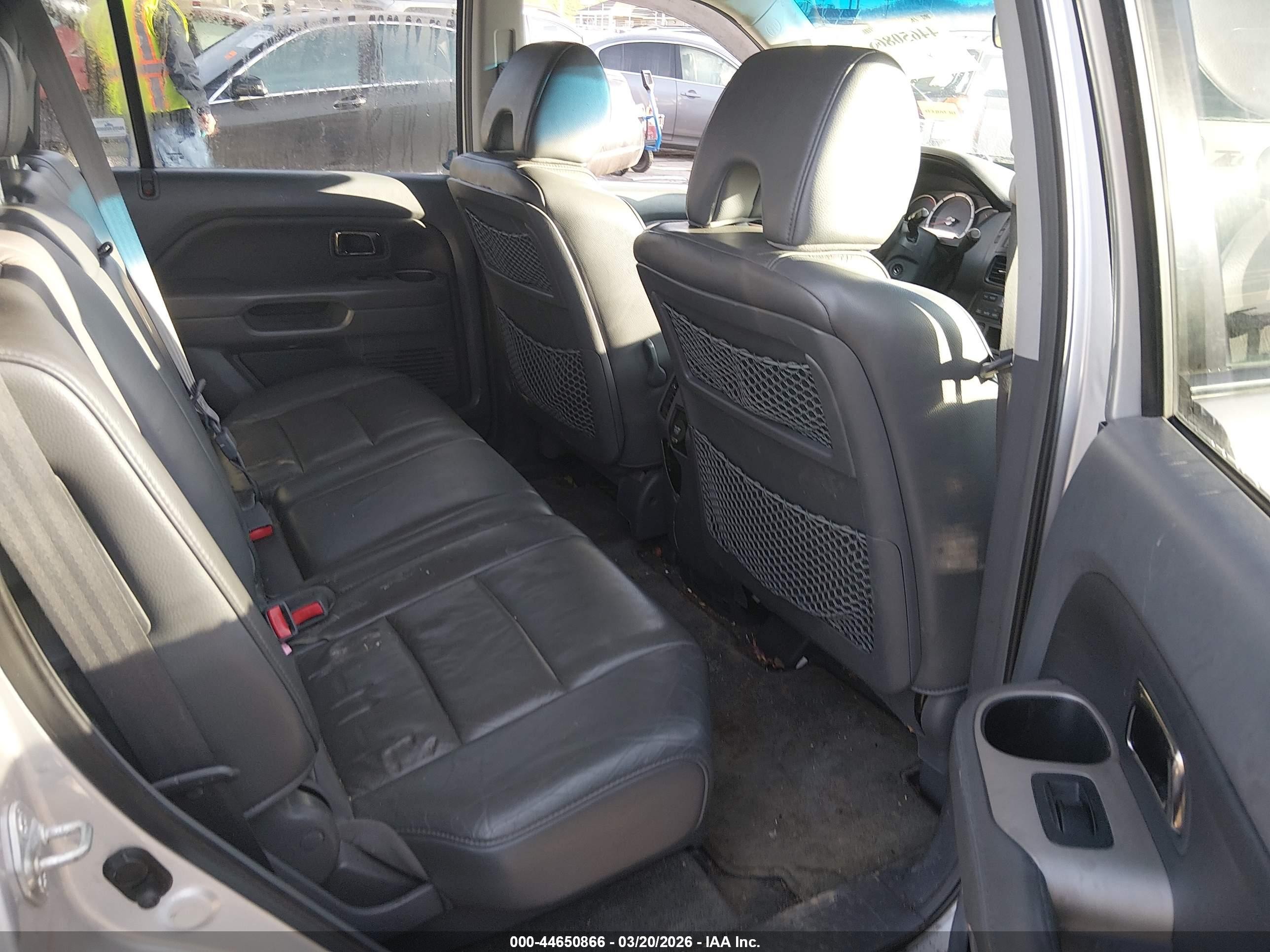 2006 Honda Pilot Ex-l Silver vin: 2HKYF18536H507655