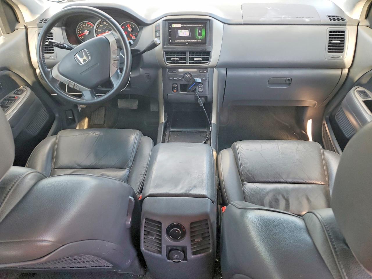 2006 Honda Pilot Ex Синий vin: 2HKYF18536H547640