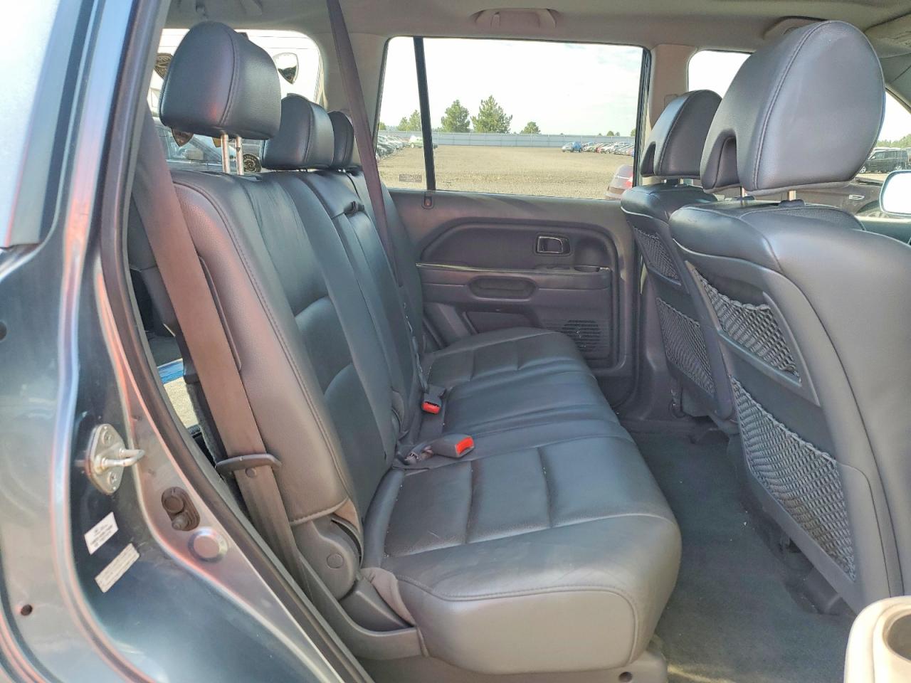 2006 Honda Pilot Ex Синий vin: 2HKYF18536H547640