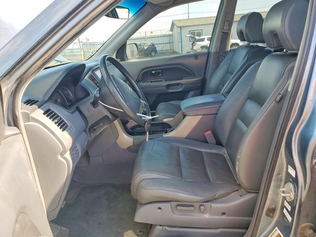 2006 Honda Pilot Ex Синий vin: 2HKYF18536H547640