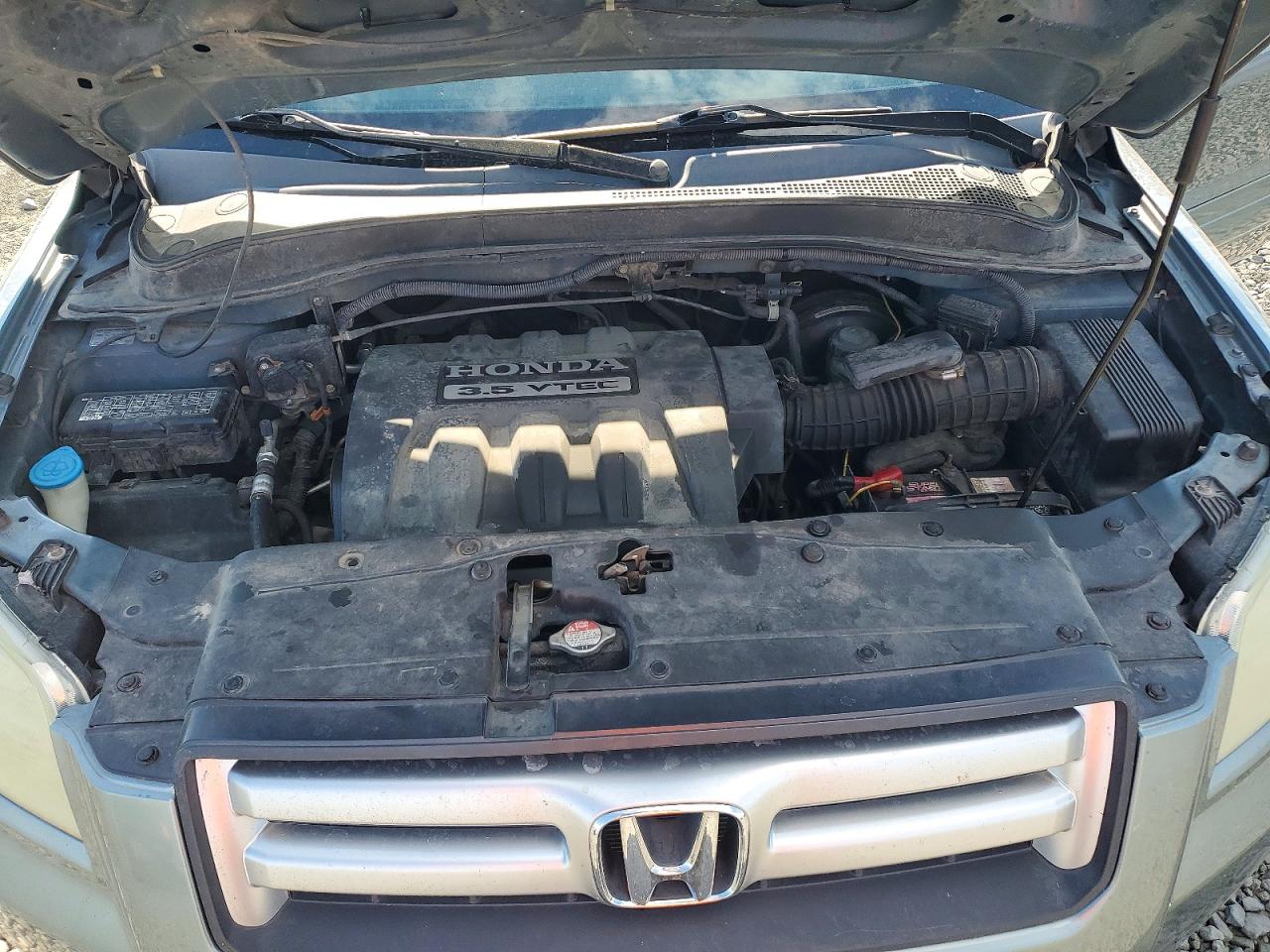 2006 Honda Pilot Ex Синий vin: 2HKYF18536H547640