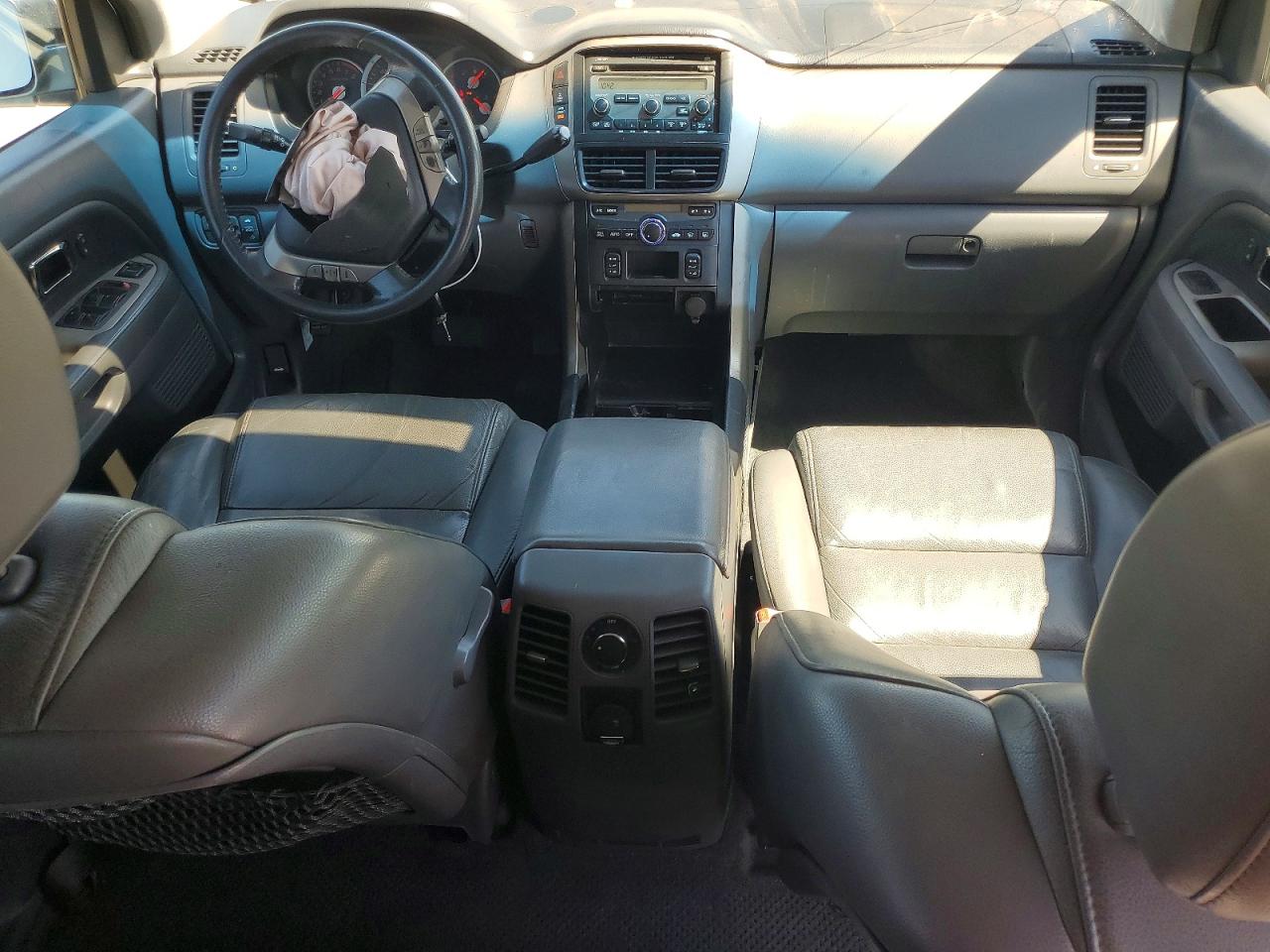 2007 Honda Pilot Exl Blue vin: 2HKYF18537H517443