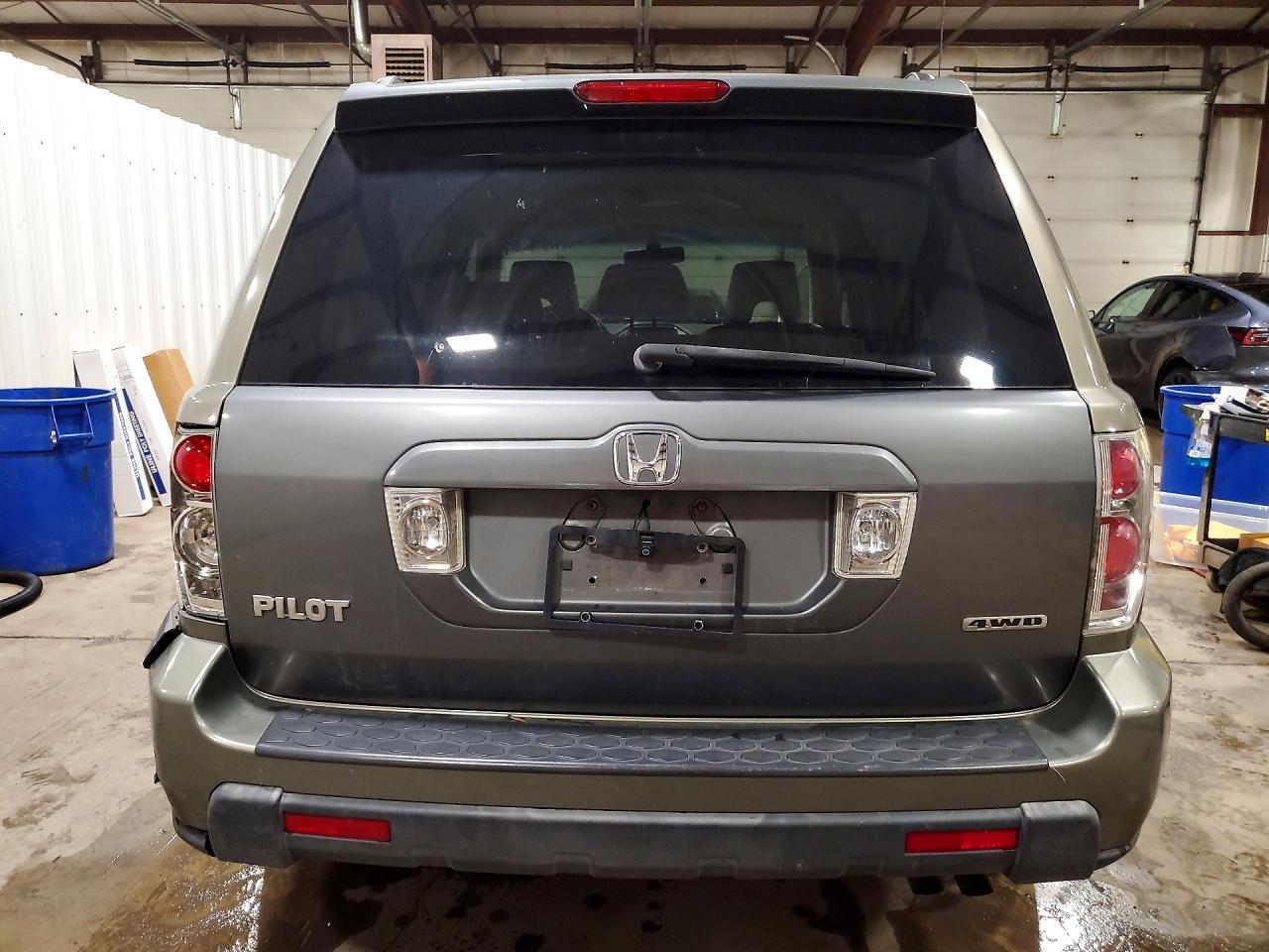 2007 Honda Pilot Exl Gray vin: 2HKYF18537H518690