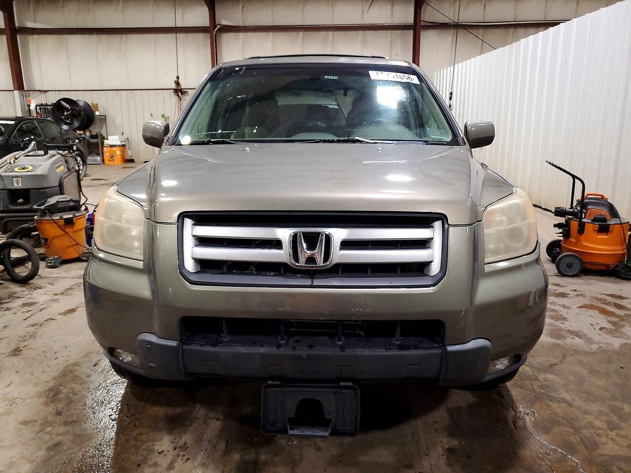 2007 Honda Pilot Exl Gray vin: 2HKYF18537H518690