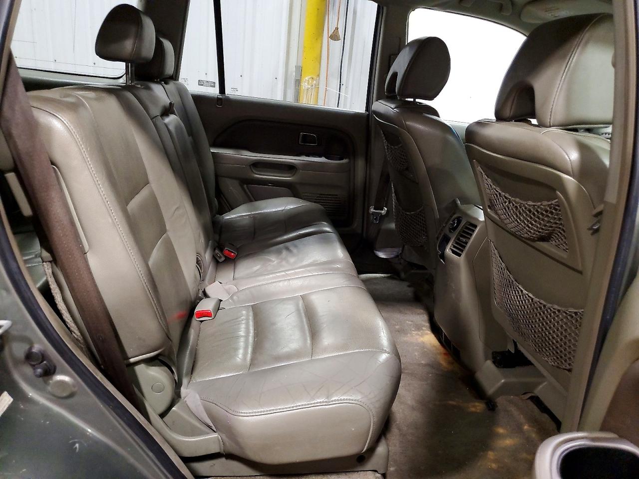 2007 Honda Pilot Exl Gray vin: 2HKYF18537H518690