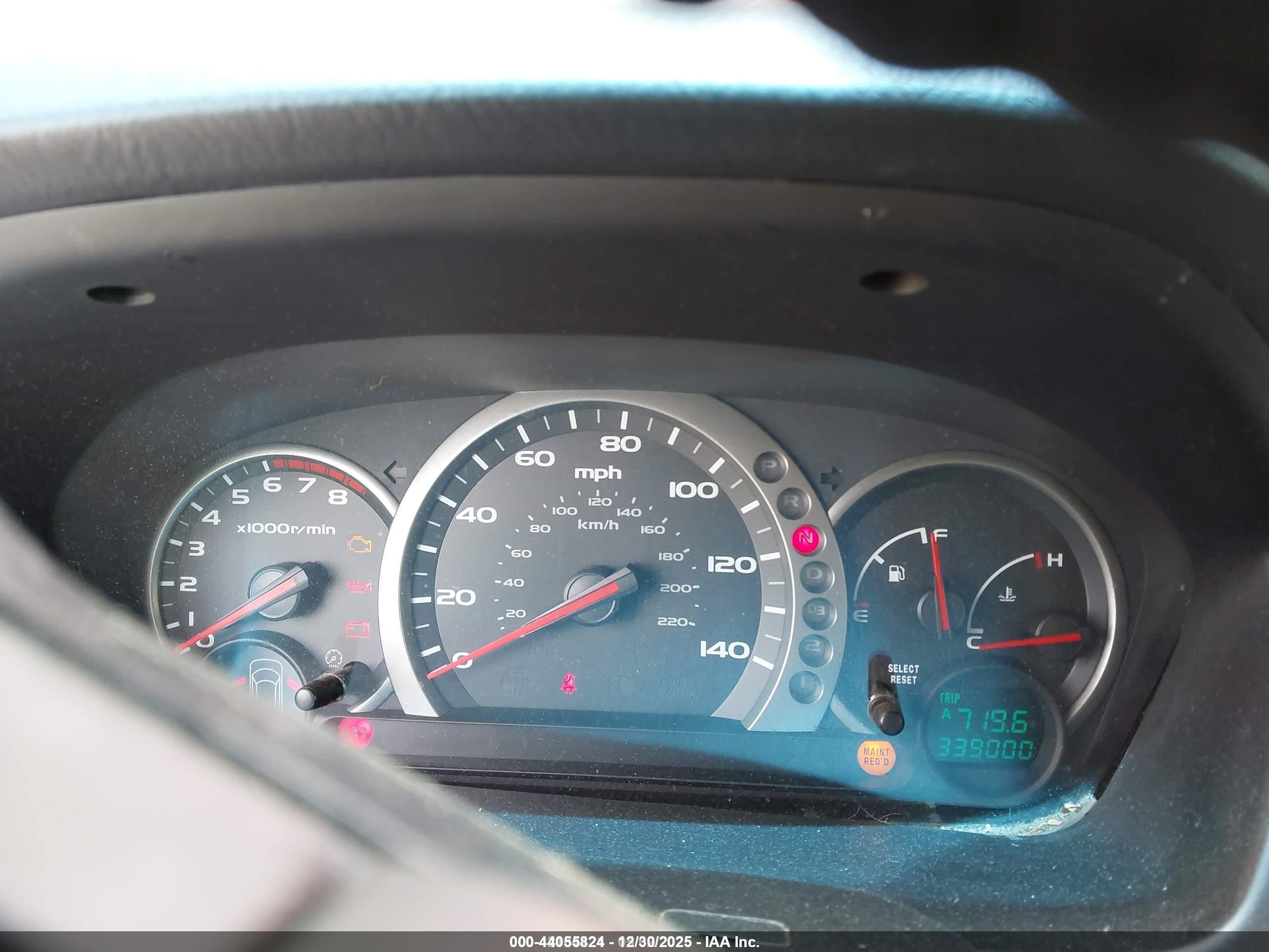 2003 Honda Pilot Ex-l Red vin: 2HKYF18543H593649