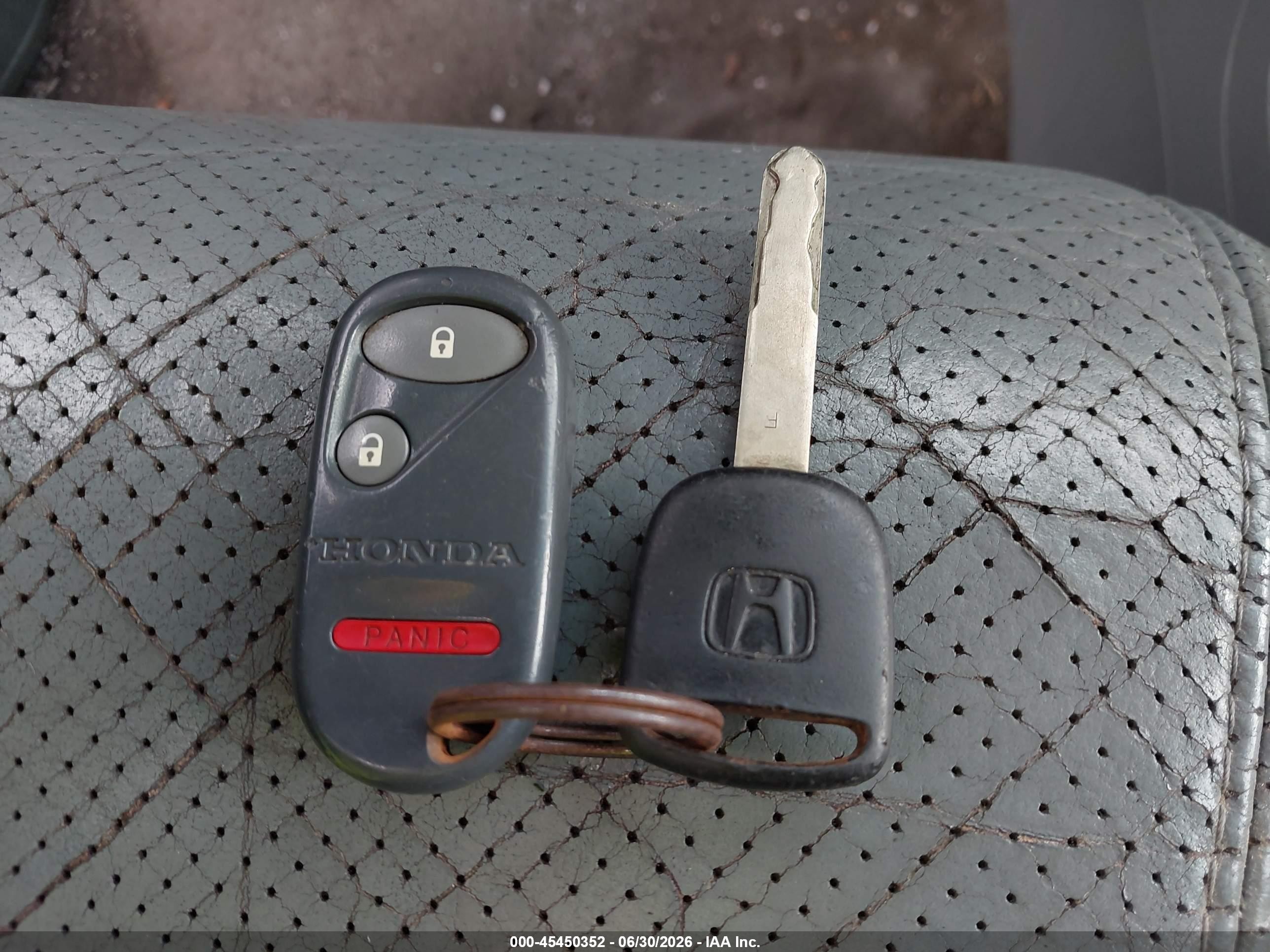 2003 Honda Pilot Ex-l Gray vin: 2HKYF18543H596860