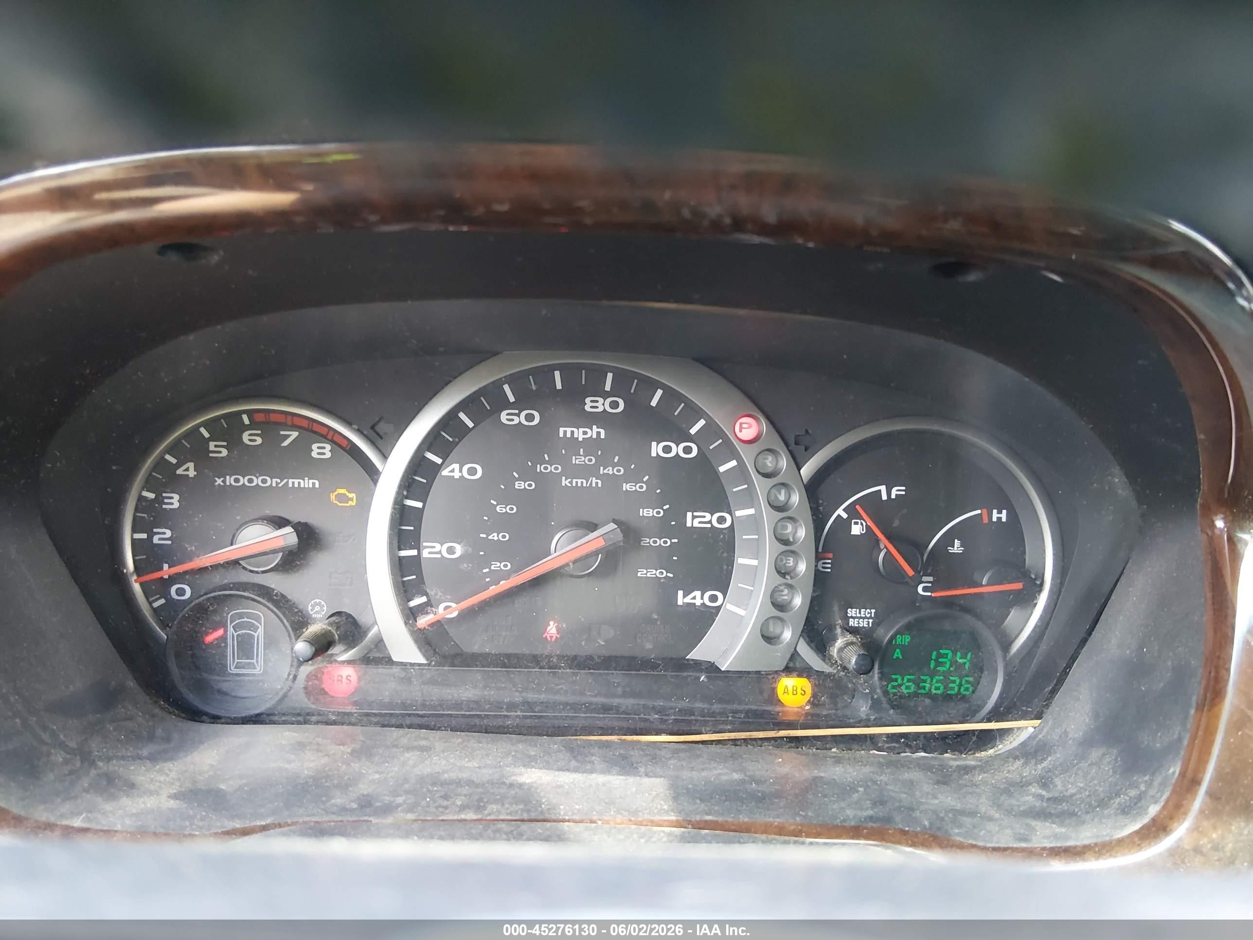 2003 Honda Pilot Ex-l Silver vin: 2HKYF18543H605573