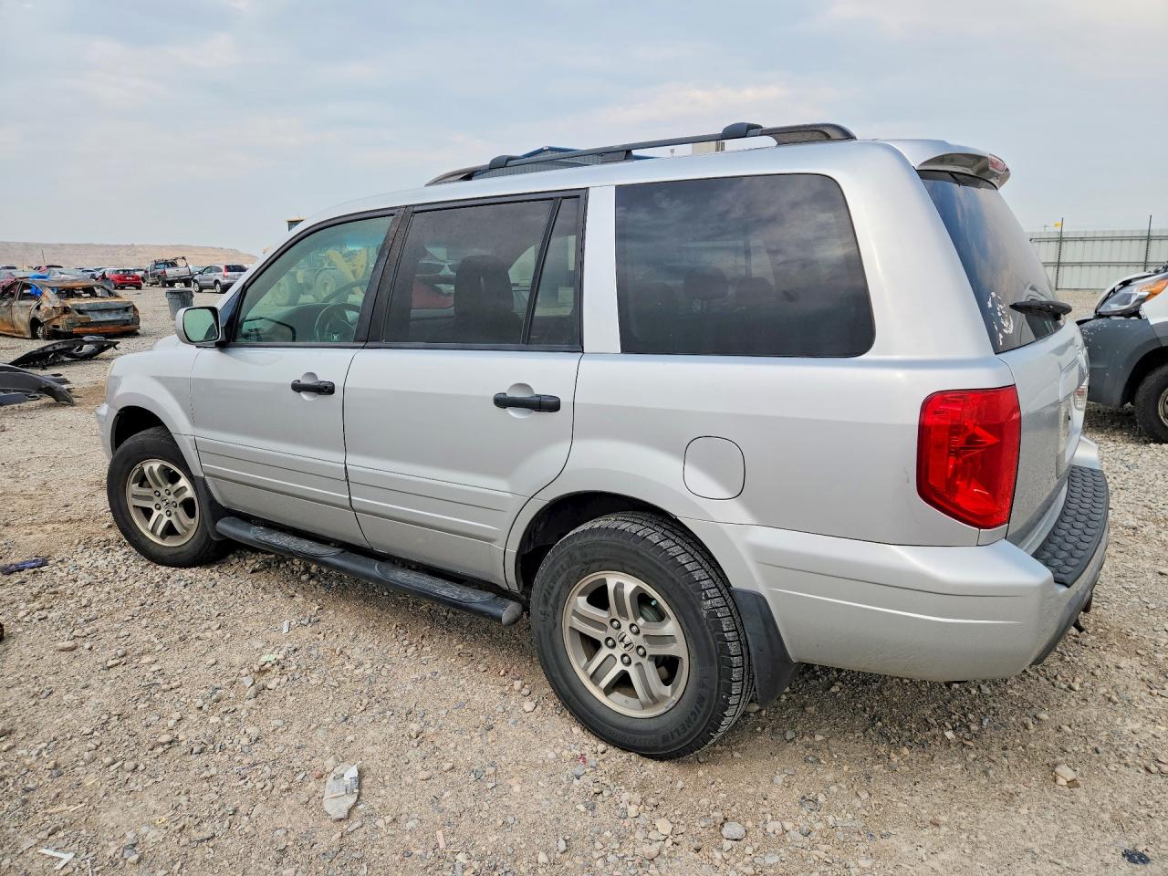 2003 Honda Pilot Exl Серебряный vin: 2HKYF18543H612295