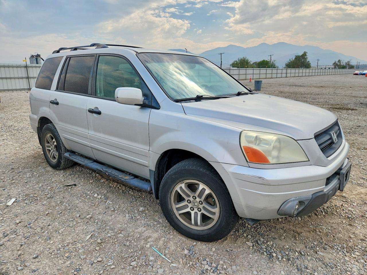 2003 Honda Pilot Exl Серебряный vin: 2HKYF18543H612295