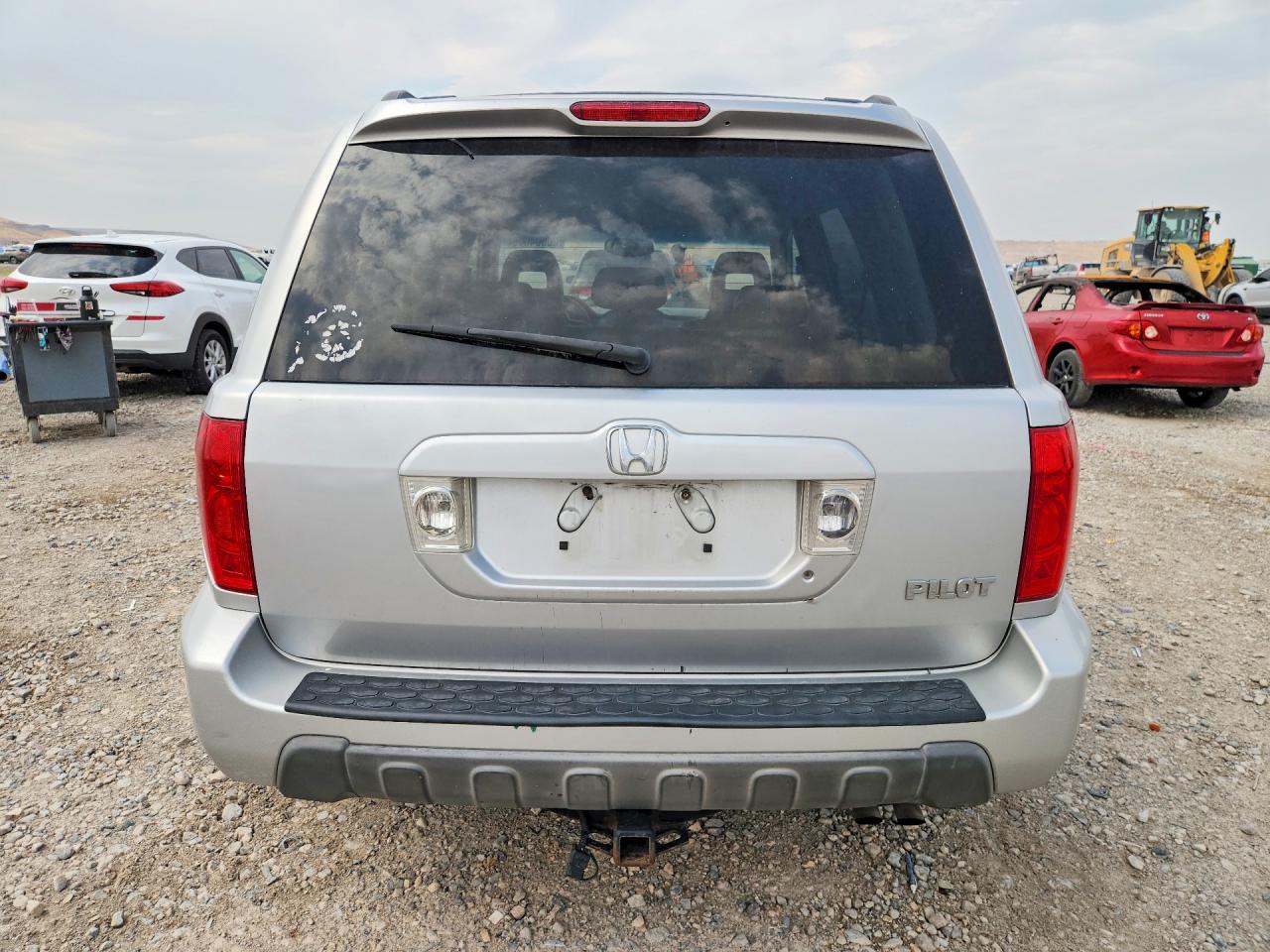 2003 Honda Pilot Exl Серебряный vin: 2HKYF18543H612295
