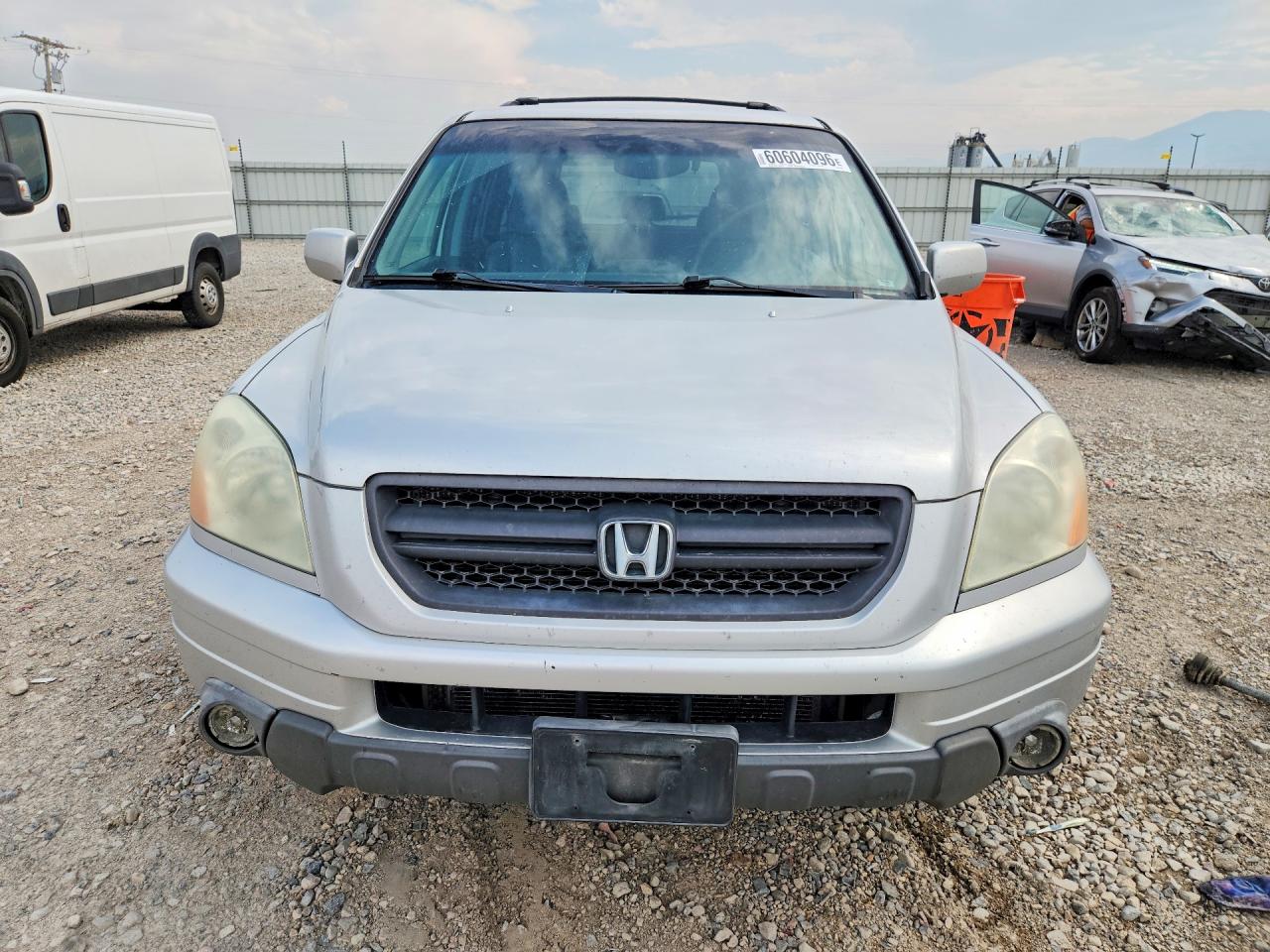 2003 Honda Pilot Exl Серебряный vin: 2HKYF18543H612295