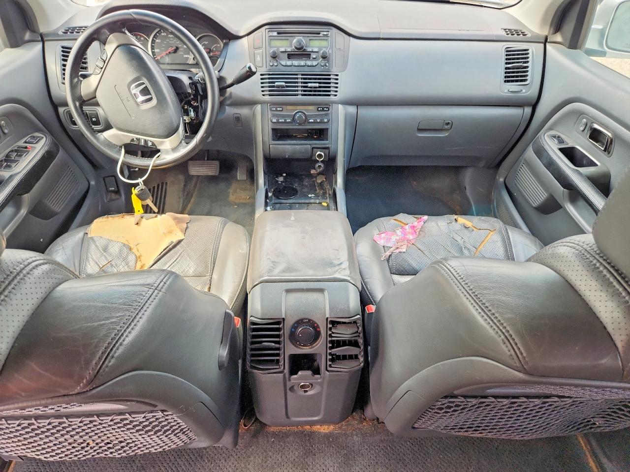 2003 Honda Pilot Exl Серебряный vin: 2HKYF18543H612295