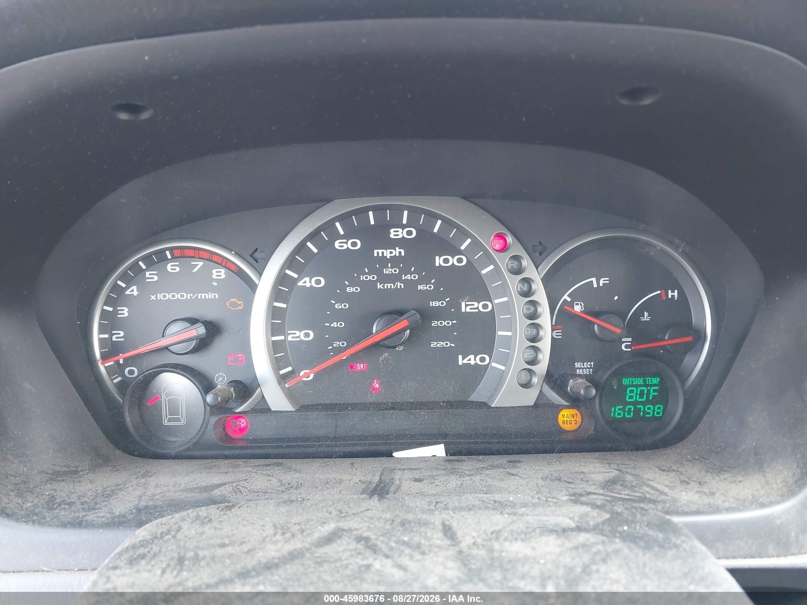 2004 Honda Pilot Ex-l Silver vin: 2HKYF18544H505927