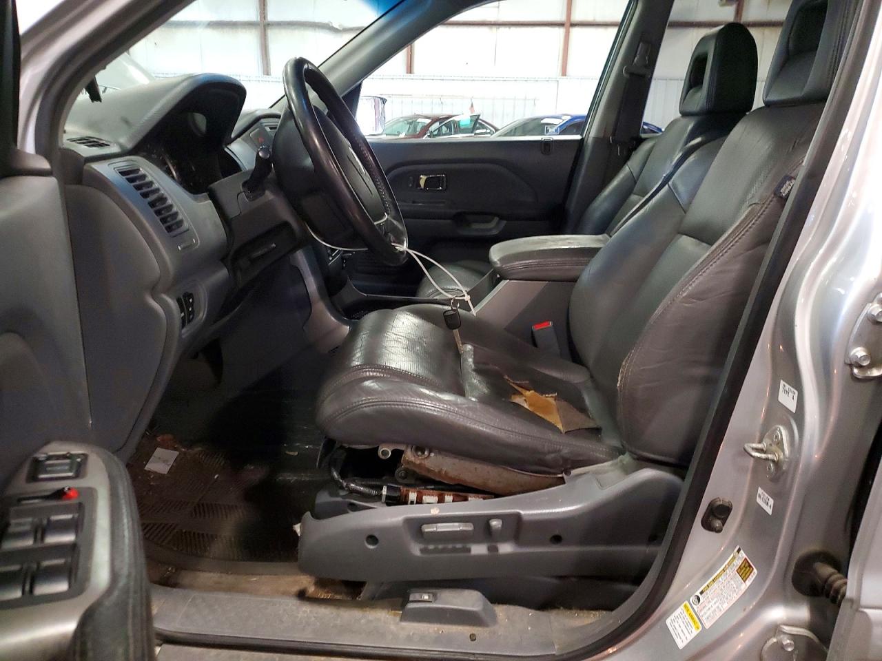 2004 Honda Pilot Exl Silver vin: 2HKYF18544H506883