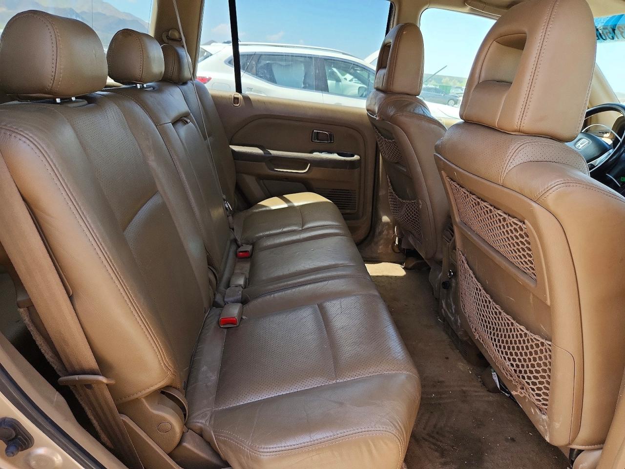 2004 Honda Pilot Exl Желто-коричневый vin: 2HKYF18544H569837