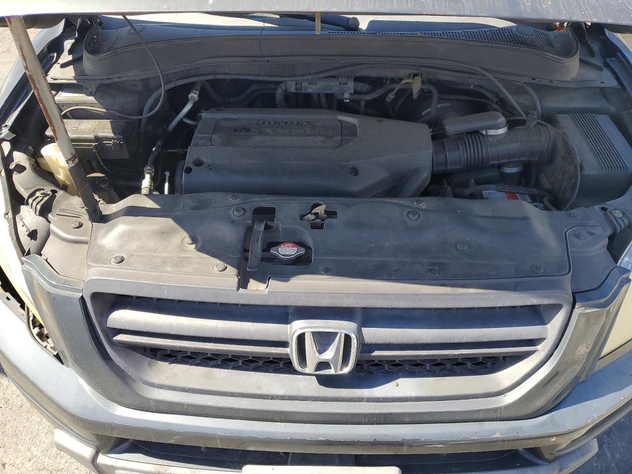 2004 Honda Pilot Exl Gray vin: 2HKYF18544H601878