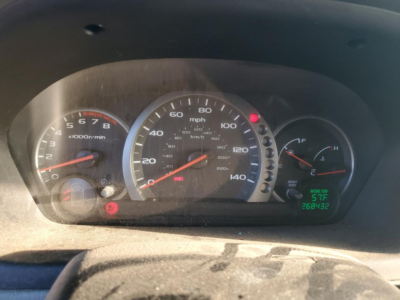 2004 Honda Pilot Exl Gray vin: 2HKYF18544H603016
