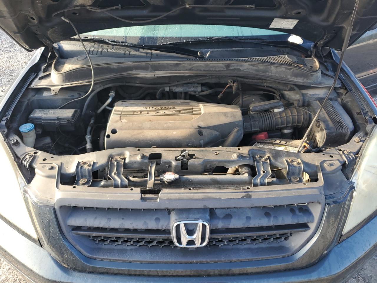 2004 Honda Pilot Exl Gray vin: 2HKYF18544H603016