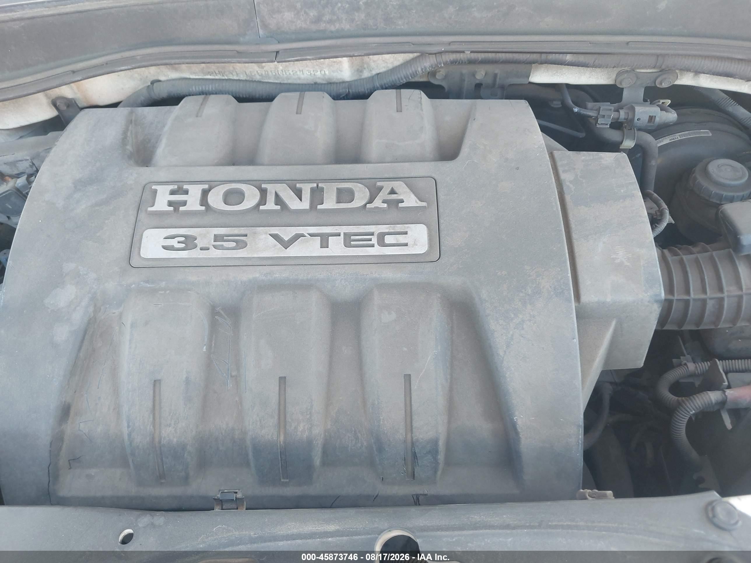 2005 Honda Pilot Ex-l White vin: 2HKYF18545H524320