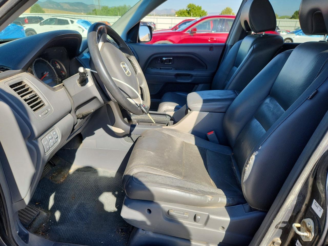 2006 Honda Pilot Ex Серый vin: 2HKYF18546H511195