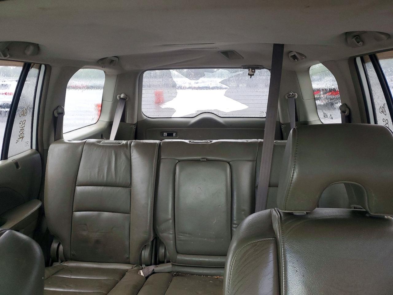 2006 Honda Pilot Ex White vin: 2HKYF18546H538168