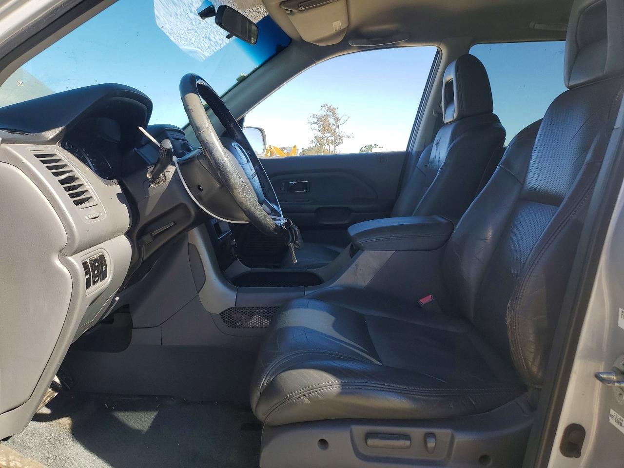 2003 Honda Pilot Exl Silver vin: 2HKYF18553H571983