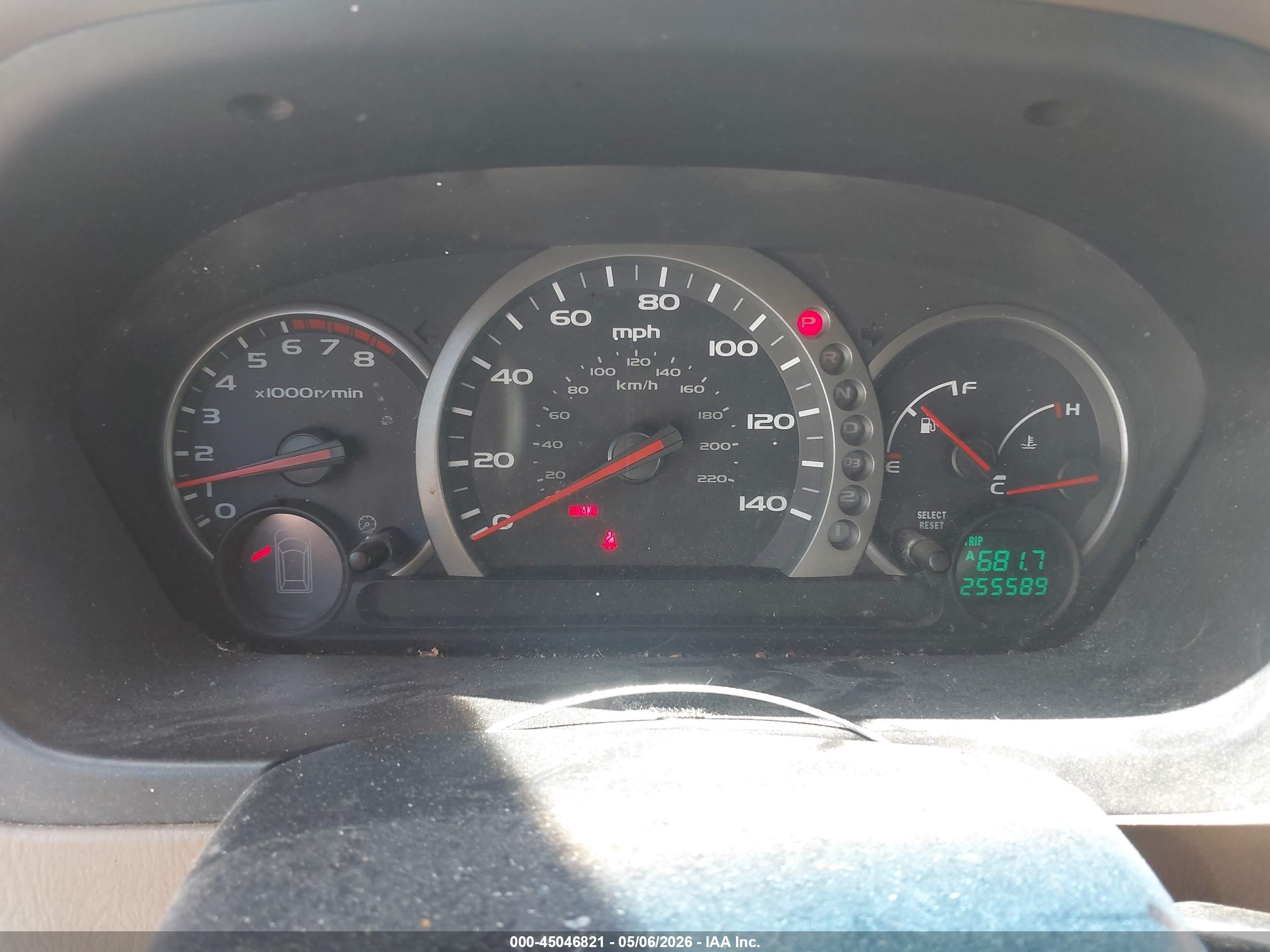 2004 Honda Pilot Ex-l Gold vin: 2HKYF18554H540072