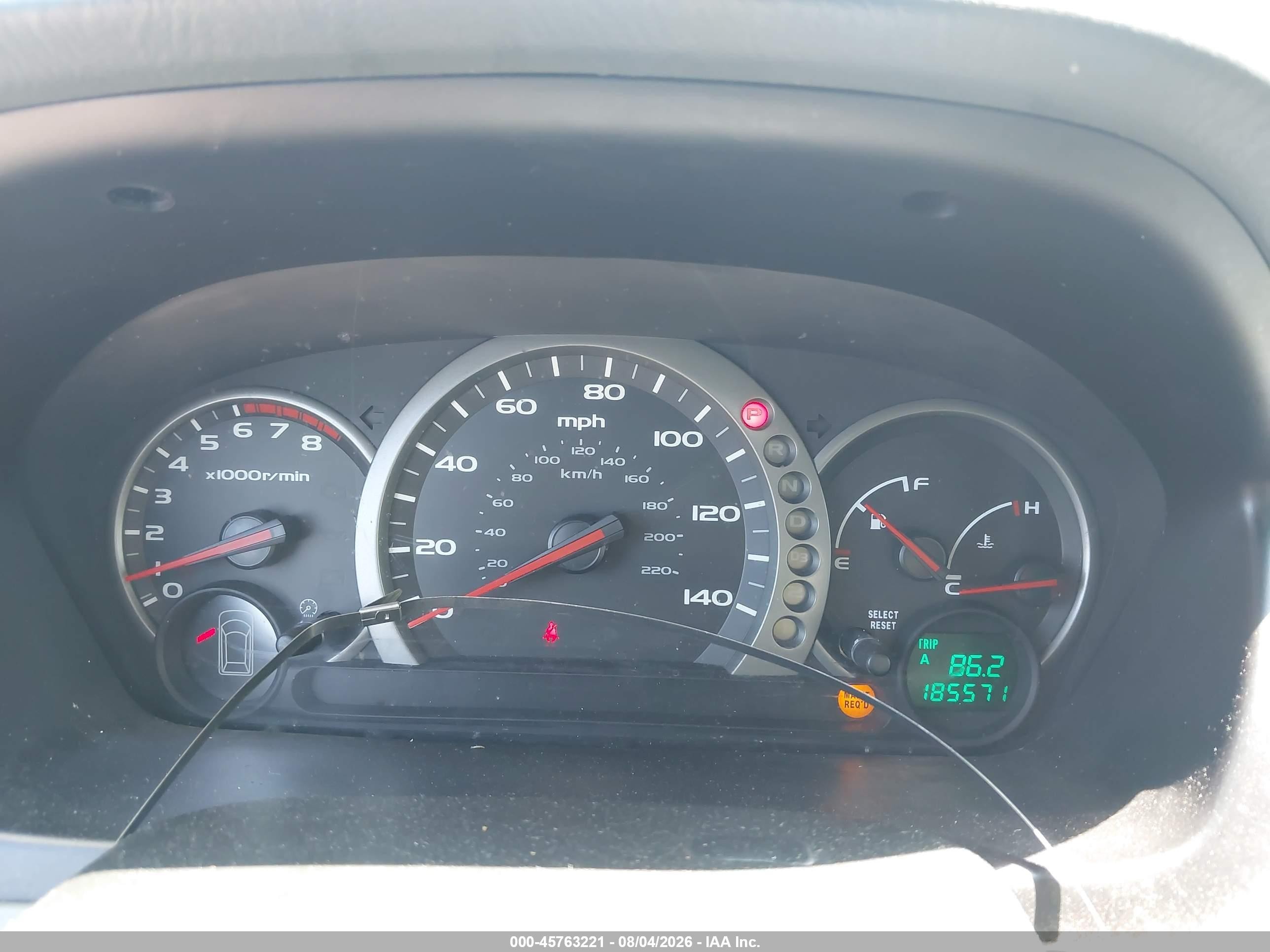 2004 Honda Pilot Ex-l Gray vin: 2HKYF18554H597825