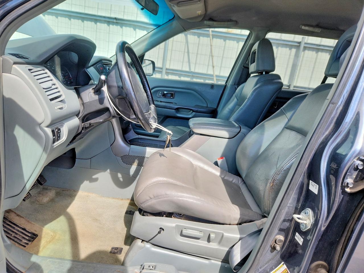 2004 Honda Pilot Exl Gray vin: 2HKYF18554H601839