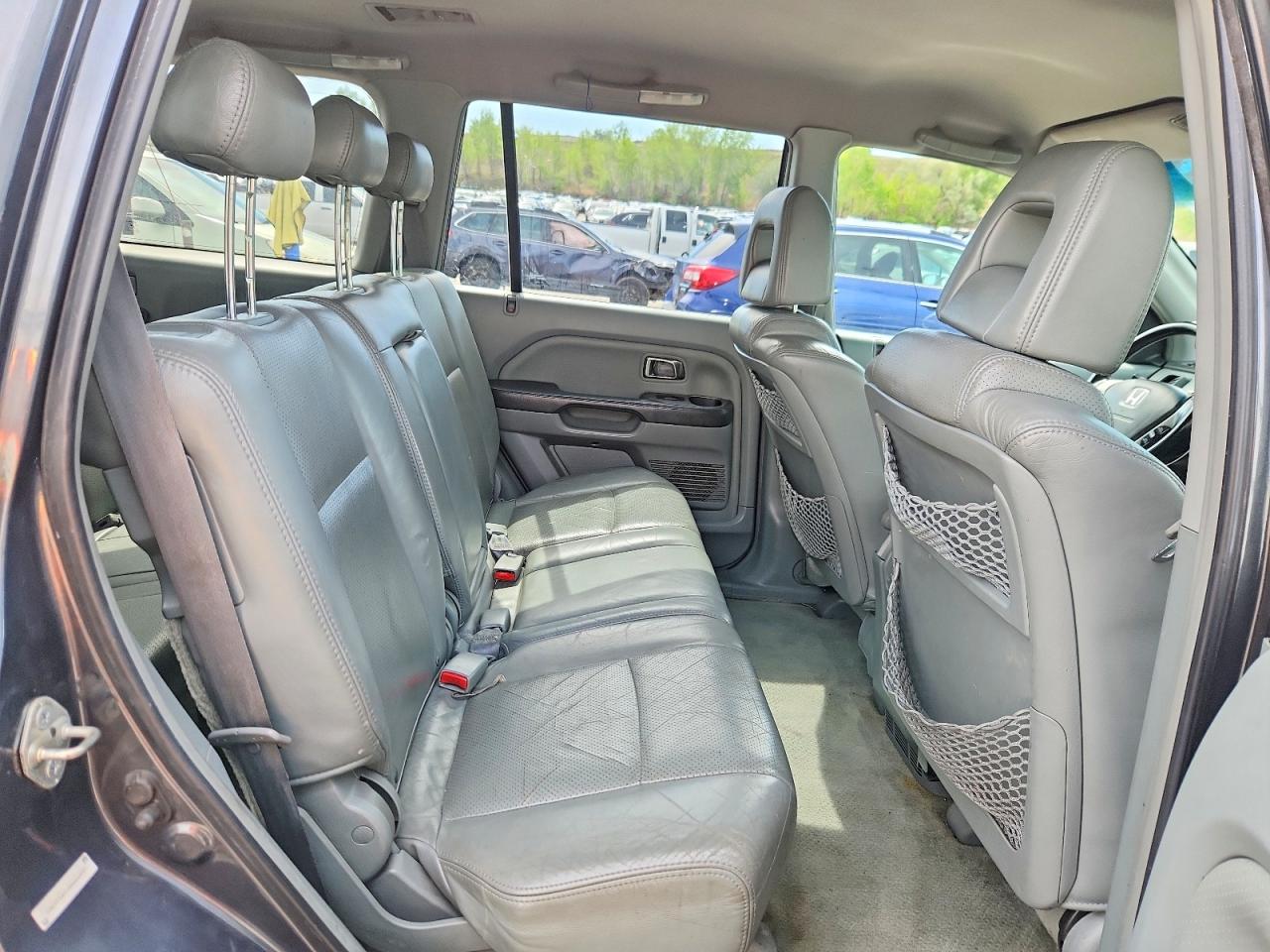 2004 Honda Pilot Exl Gray vin: 2HKYF18554H601839