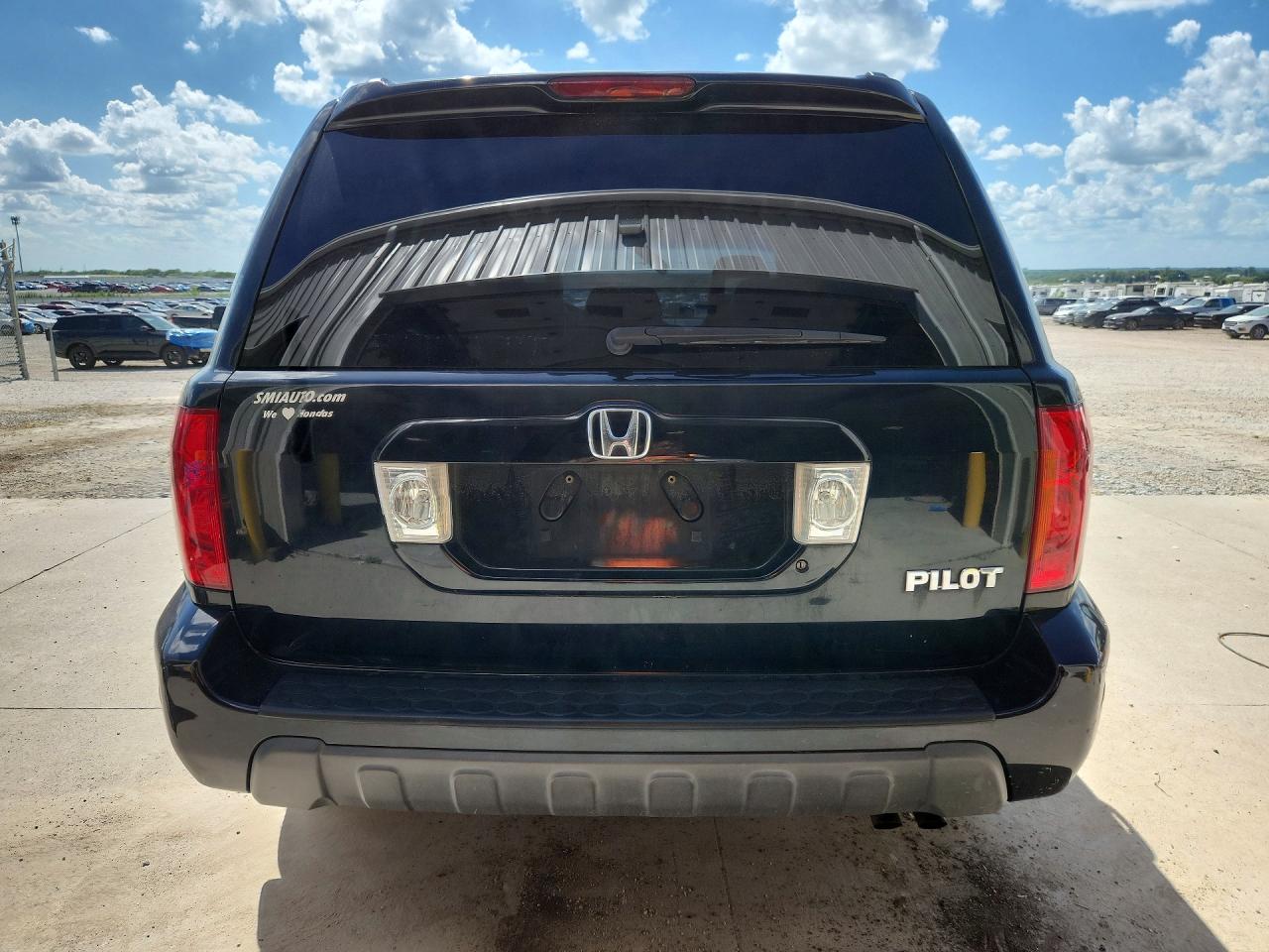 2005 Honda Pilot Exl Black vin: 2HKYF18555H570805