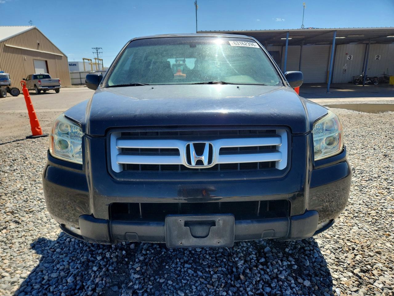 2006 Honda Pilot Ex Black vin: 2HKYF18556H512565