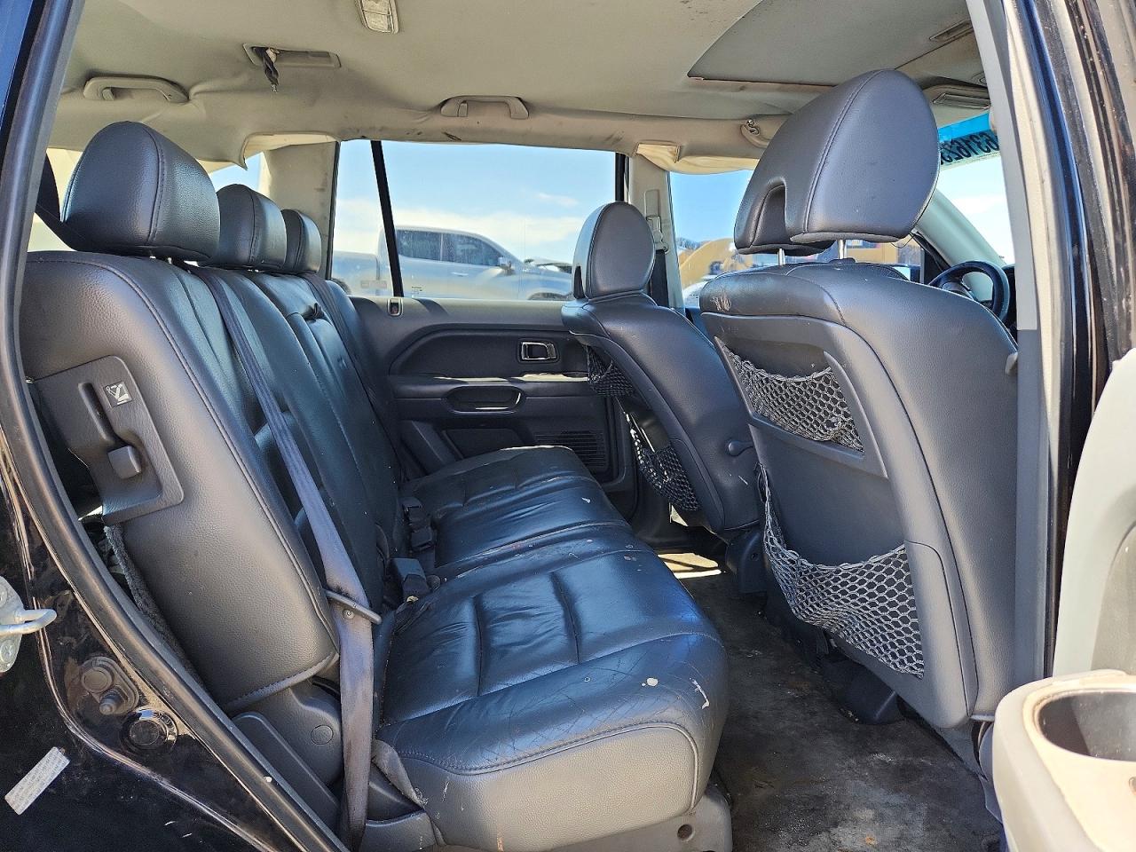 2006 Honda Pilot Ex Black vin: 2HKYF18556H512565