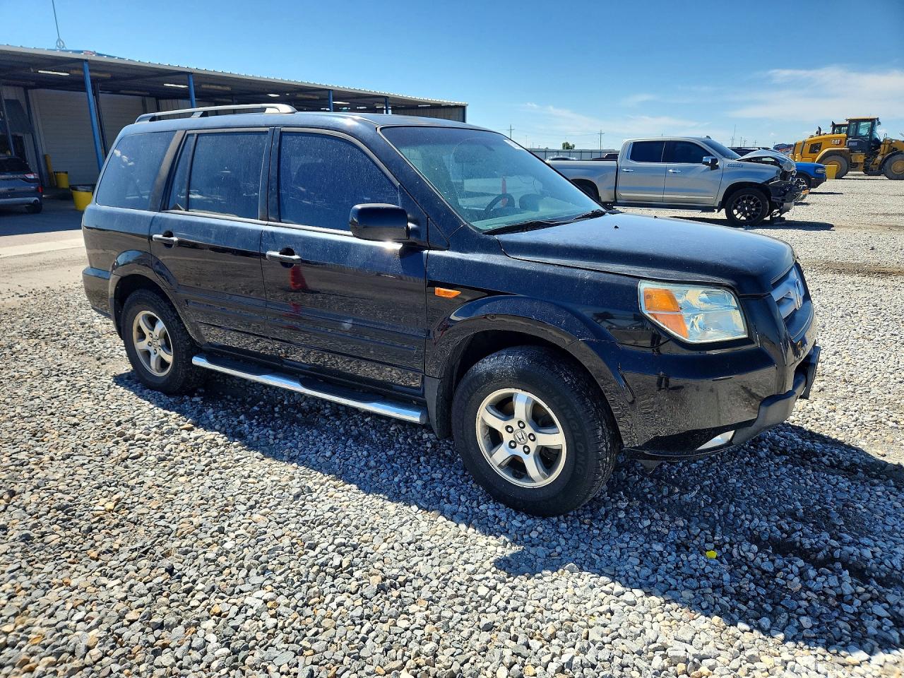 2006 Honda Pilot Ex Black vin: 2HKYF18556H512565