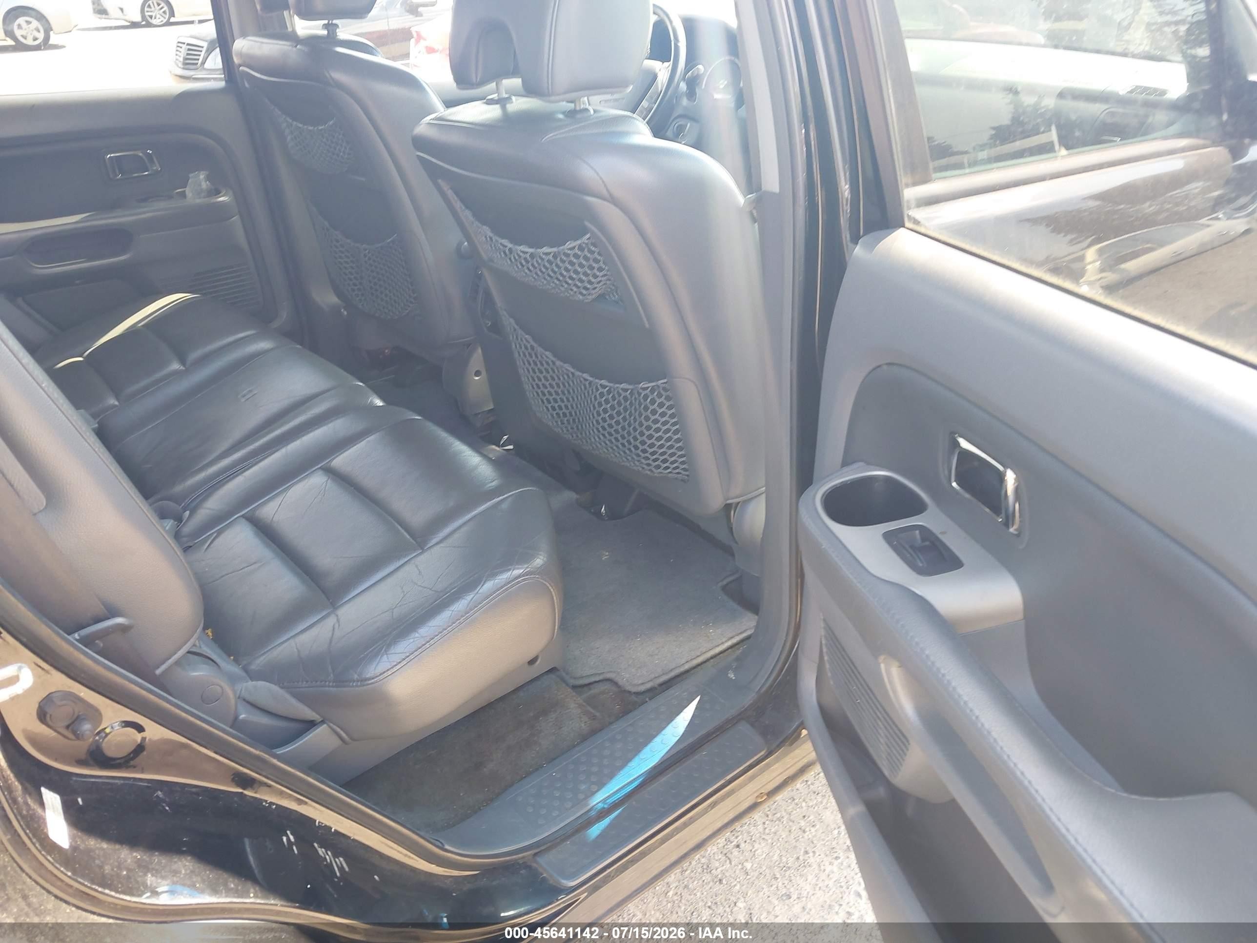 2007 Honda Pilot Ex-l Black vin: 2HKYF18557H502314
