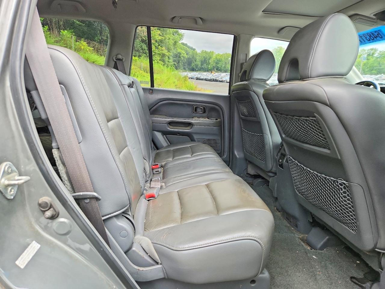 2007 Honda Pilot Exl Gray vin: 2HKYF18557H513054