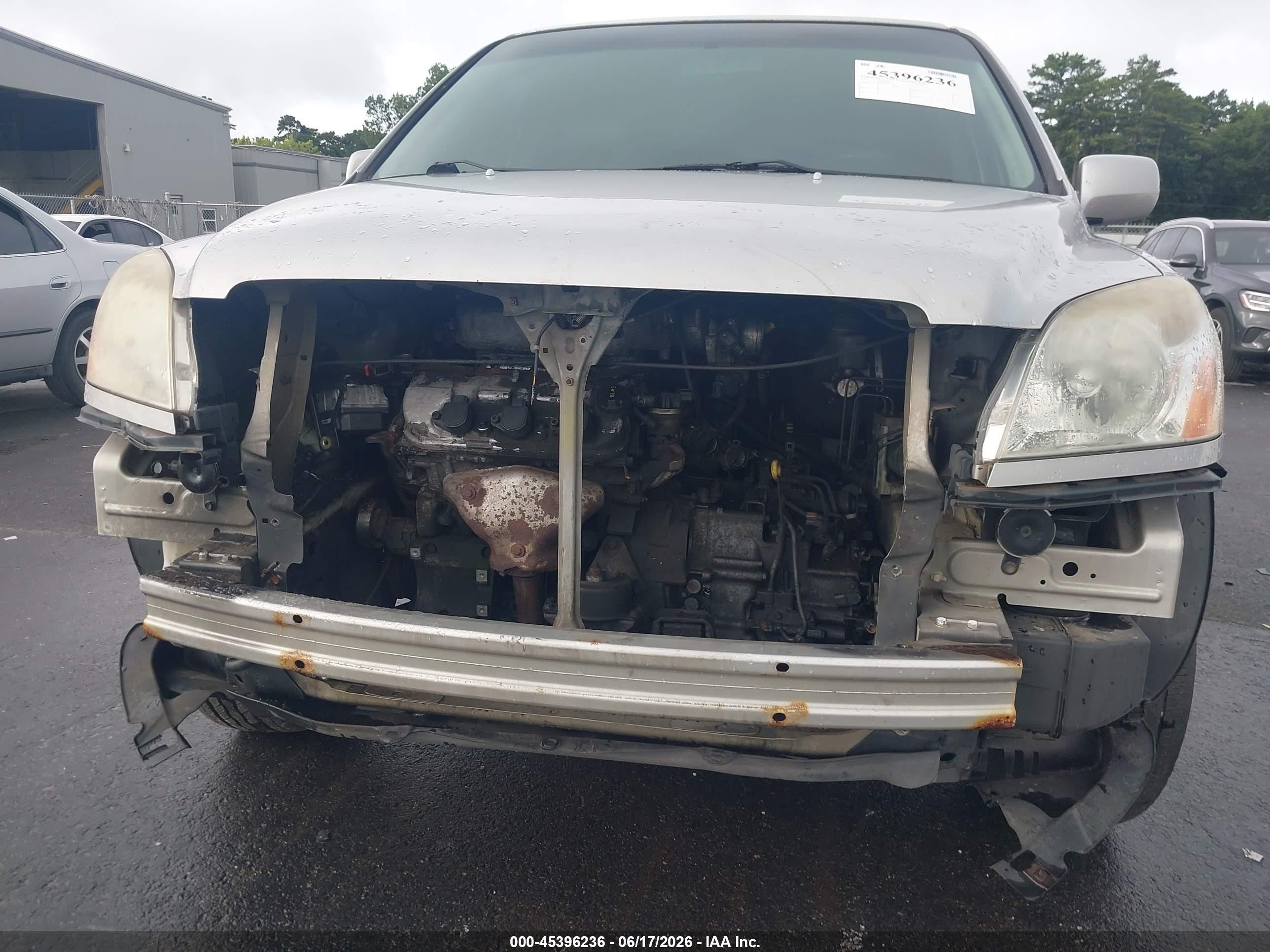 2003 Honda Pilot Ex-l Silver vin: 2HKYF18563H598125