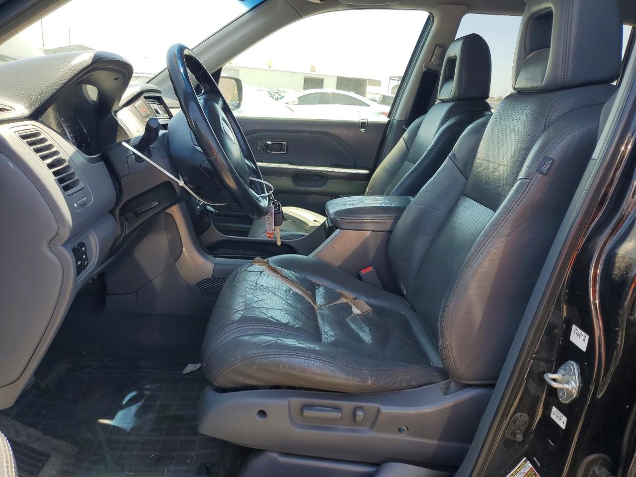 2004 Honda Pilot Exl Black vin: 2HKYF18564H501961