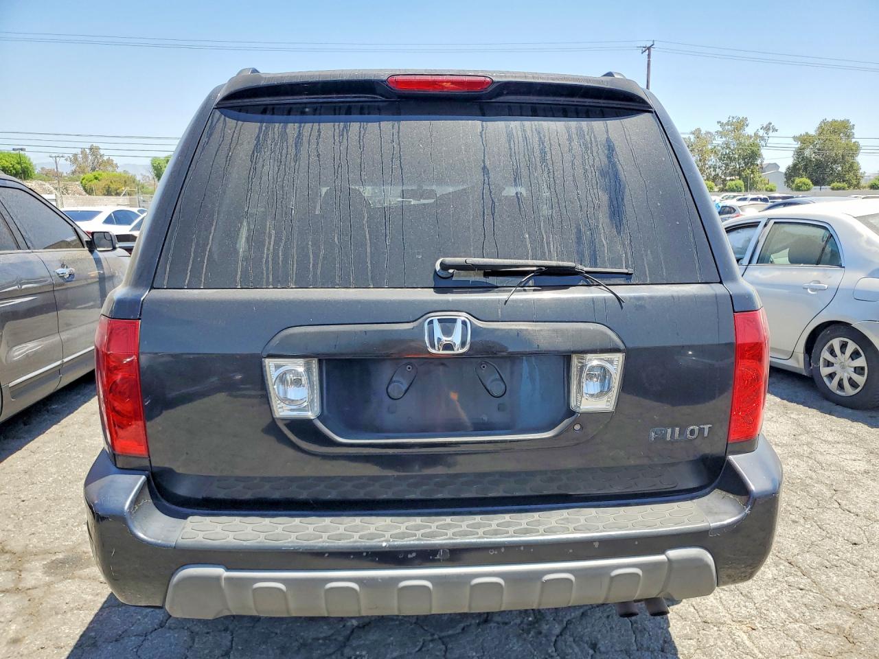 2004 Honda Pilot Exl Black vin: 2HKYF18564H501961