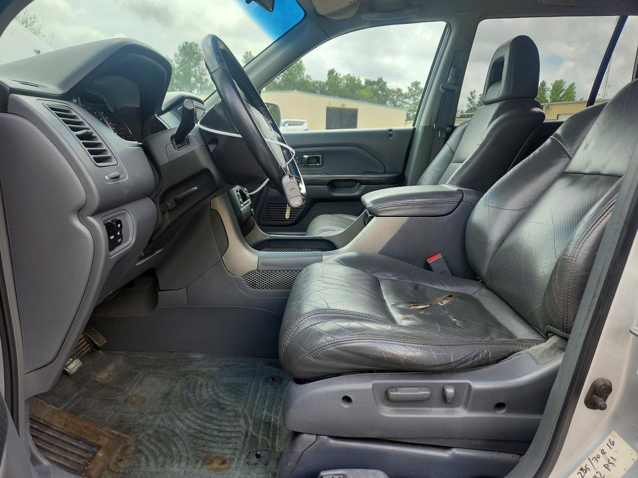 2004 Honda Pilot Exl Silver vin: 2HKYF18564H549024