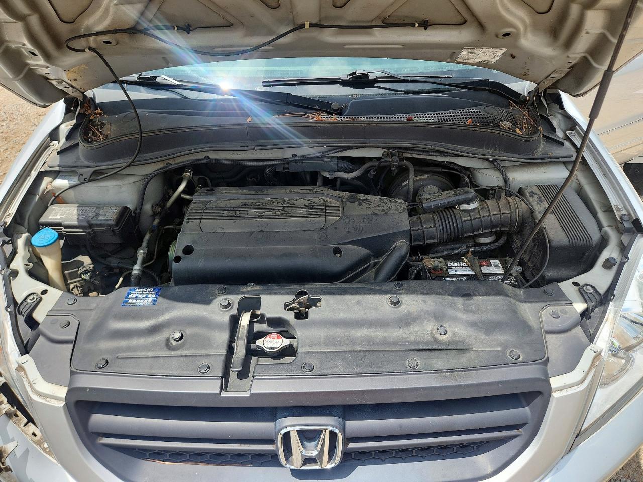 2004 Honda Pilot Exl Silver vin: 2HKYF18564H549024